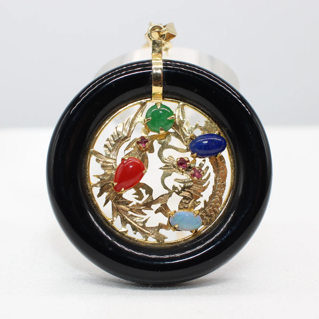 UNIQUE MULTIGEM NECKLACE.