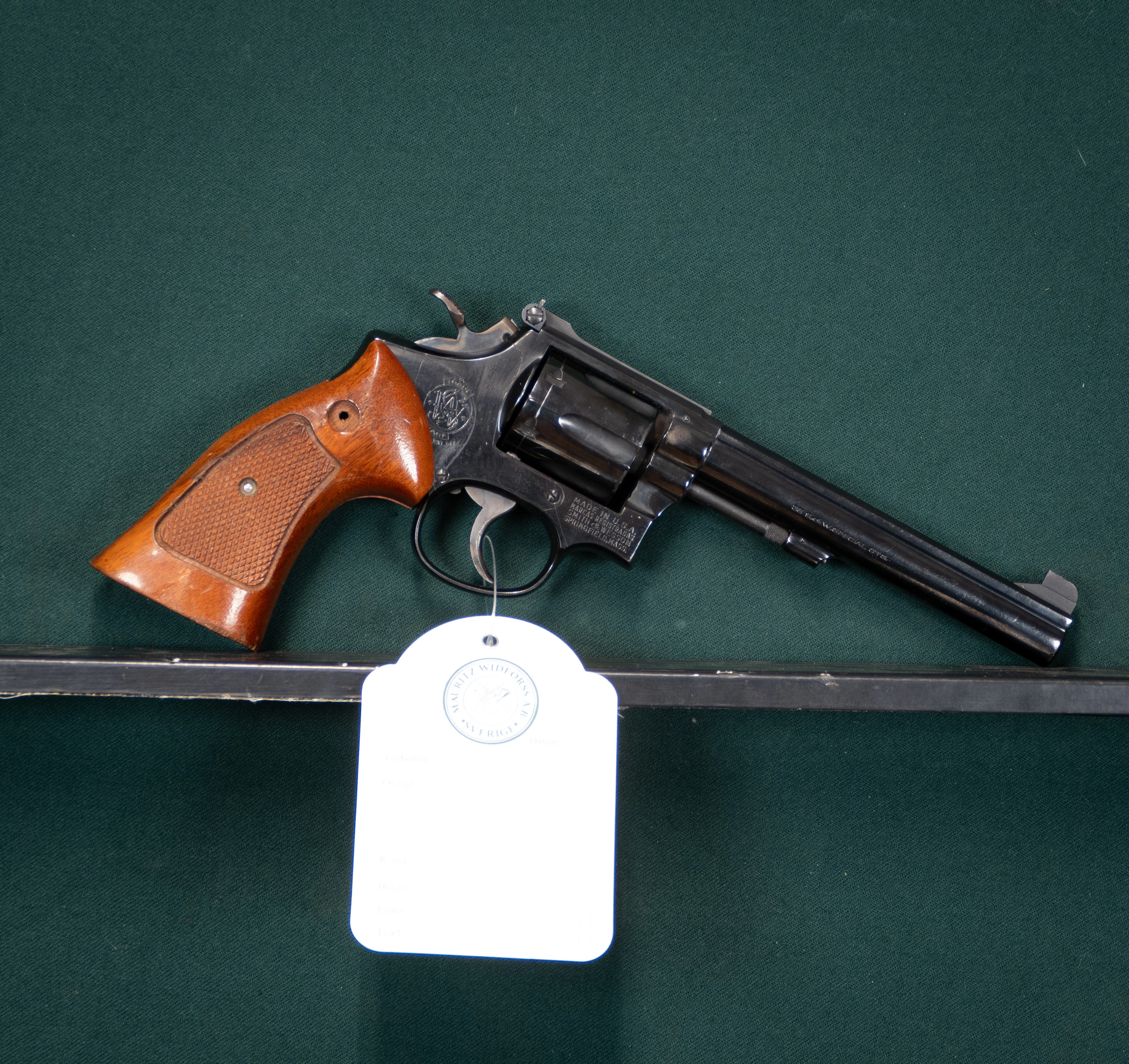 Smith & Wesson m/14 kal. 38 #K363867 SE0953068.