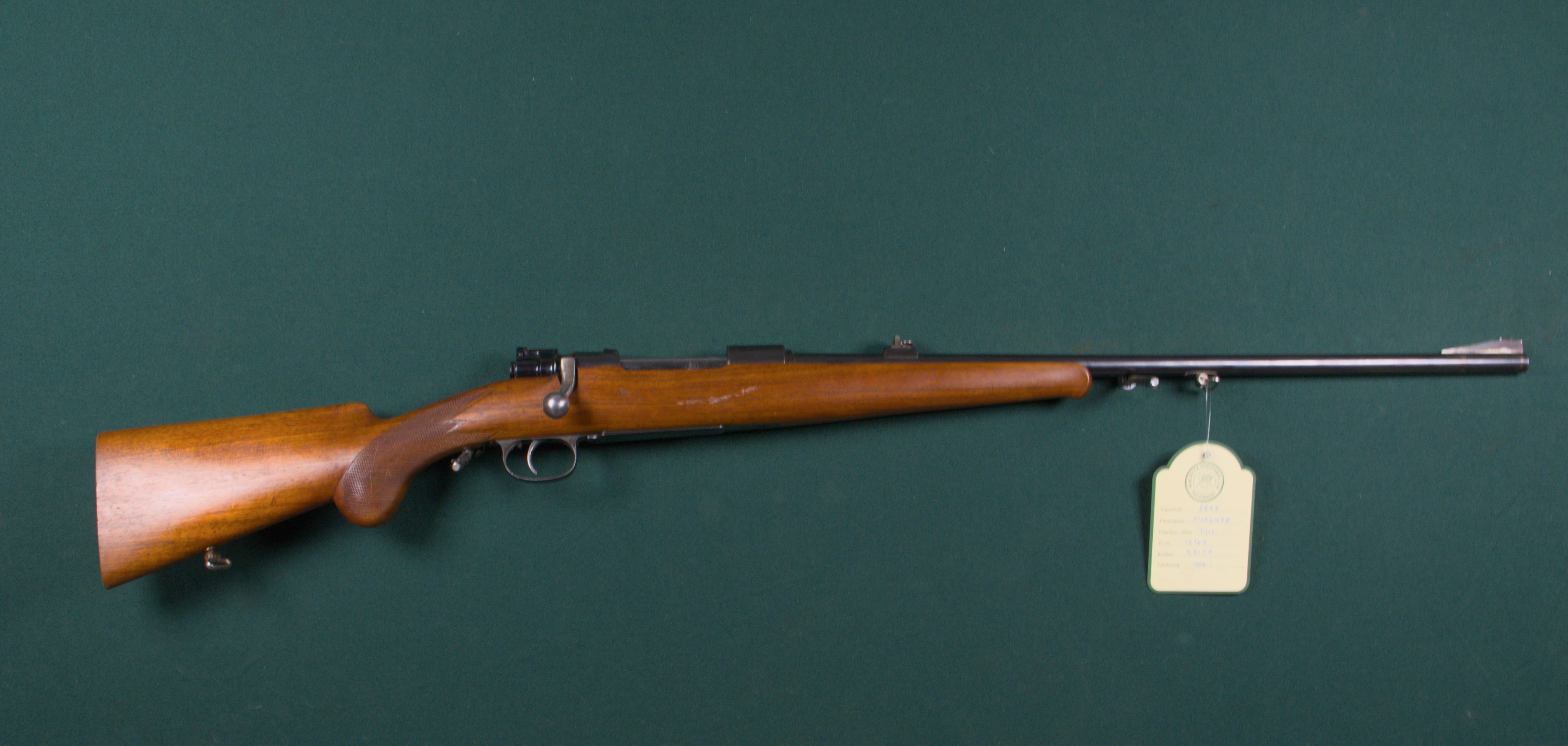 Tysk 98 9,3x57 tillv.nr 12167.