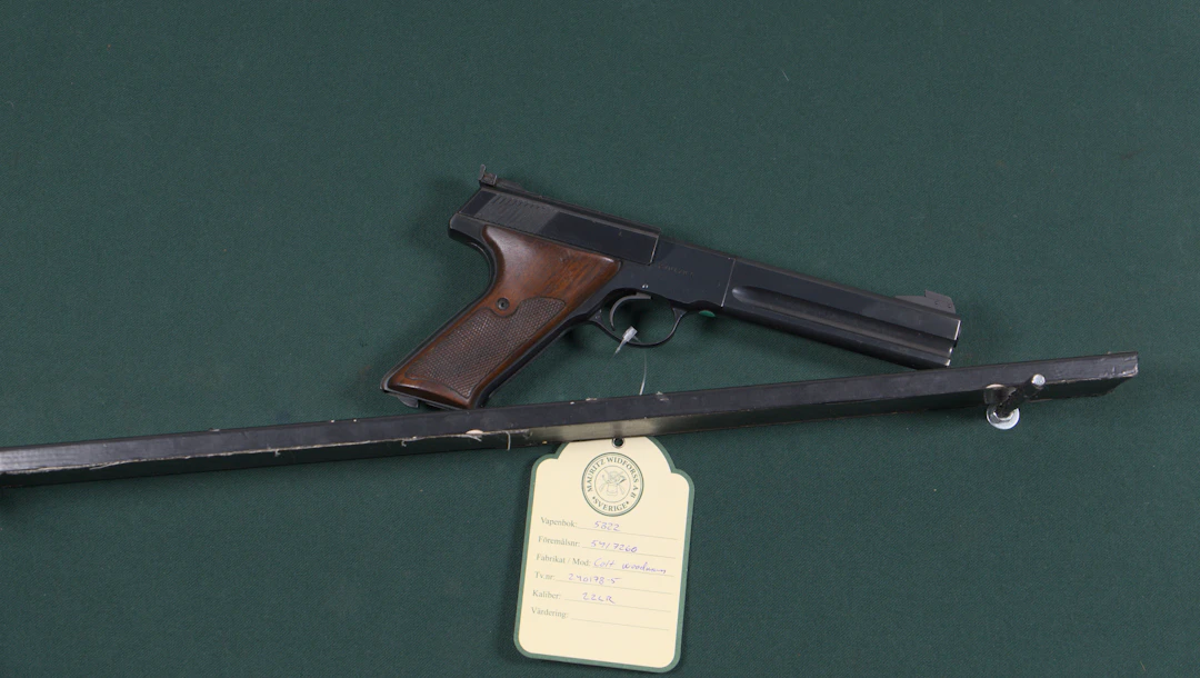 Colt Woodsman Match Target 22LR #240178-5.