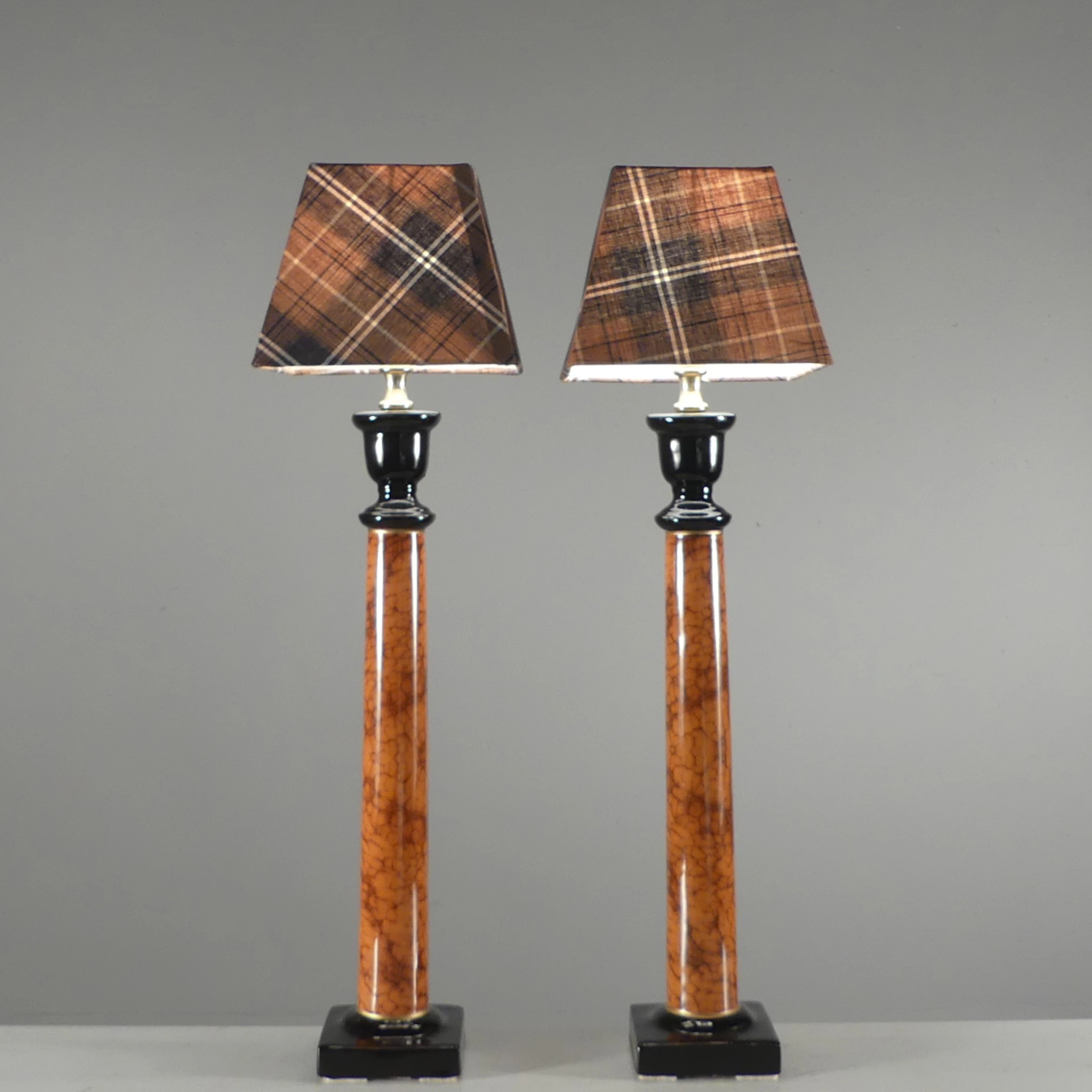 BORDSLAMPOR, ett par, Italien, slutet 1900-tal.