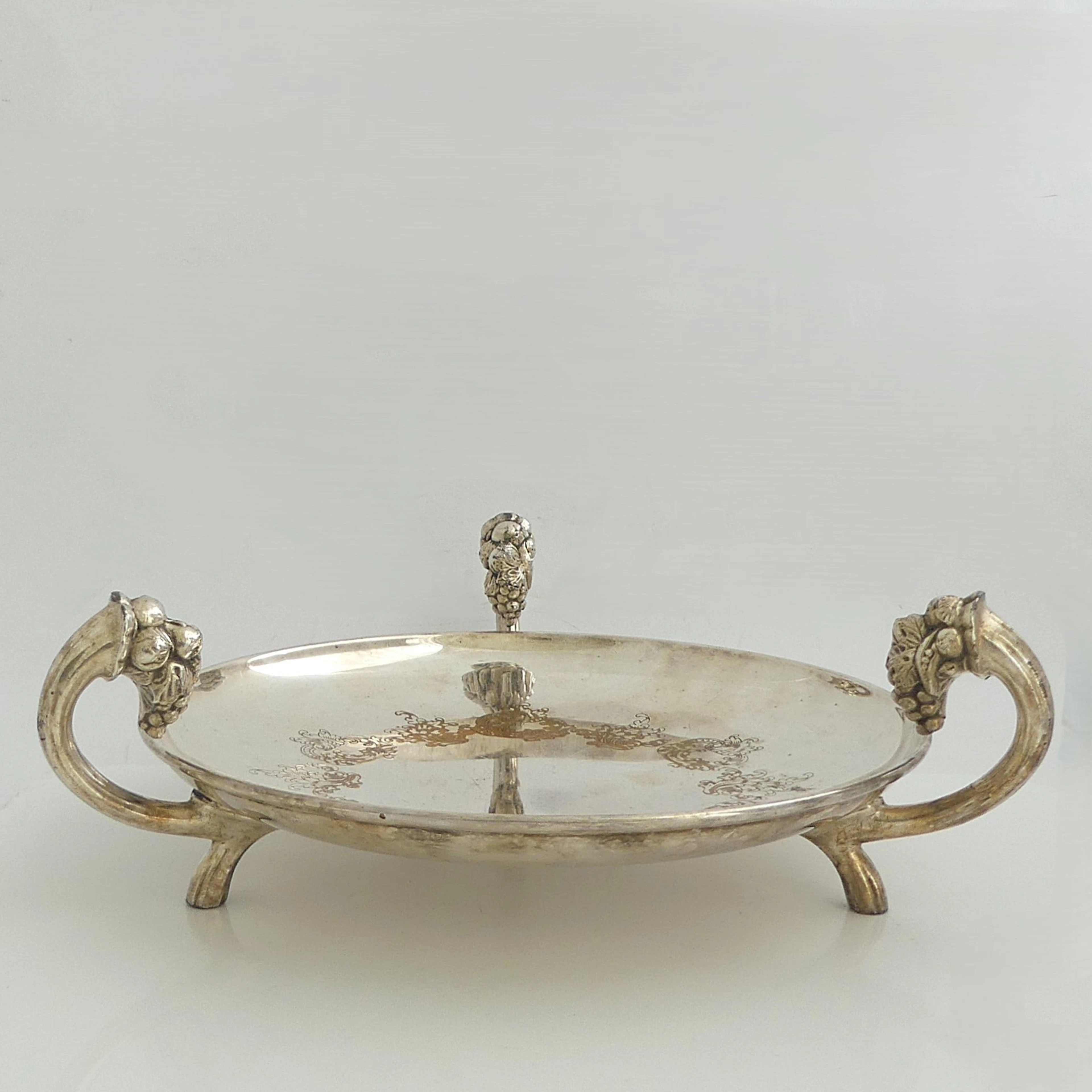 DRUVSKÅL, nysilver.