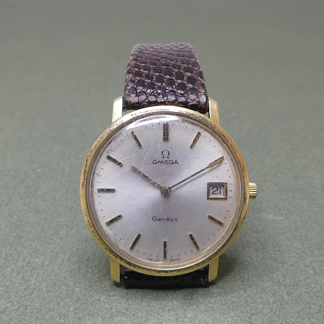 ARMBANDSUR, Omega, Geneve, 14 k.