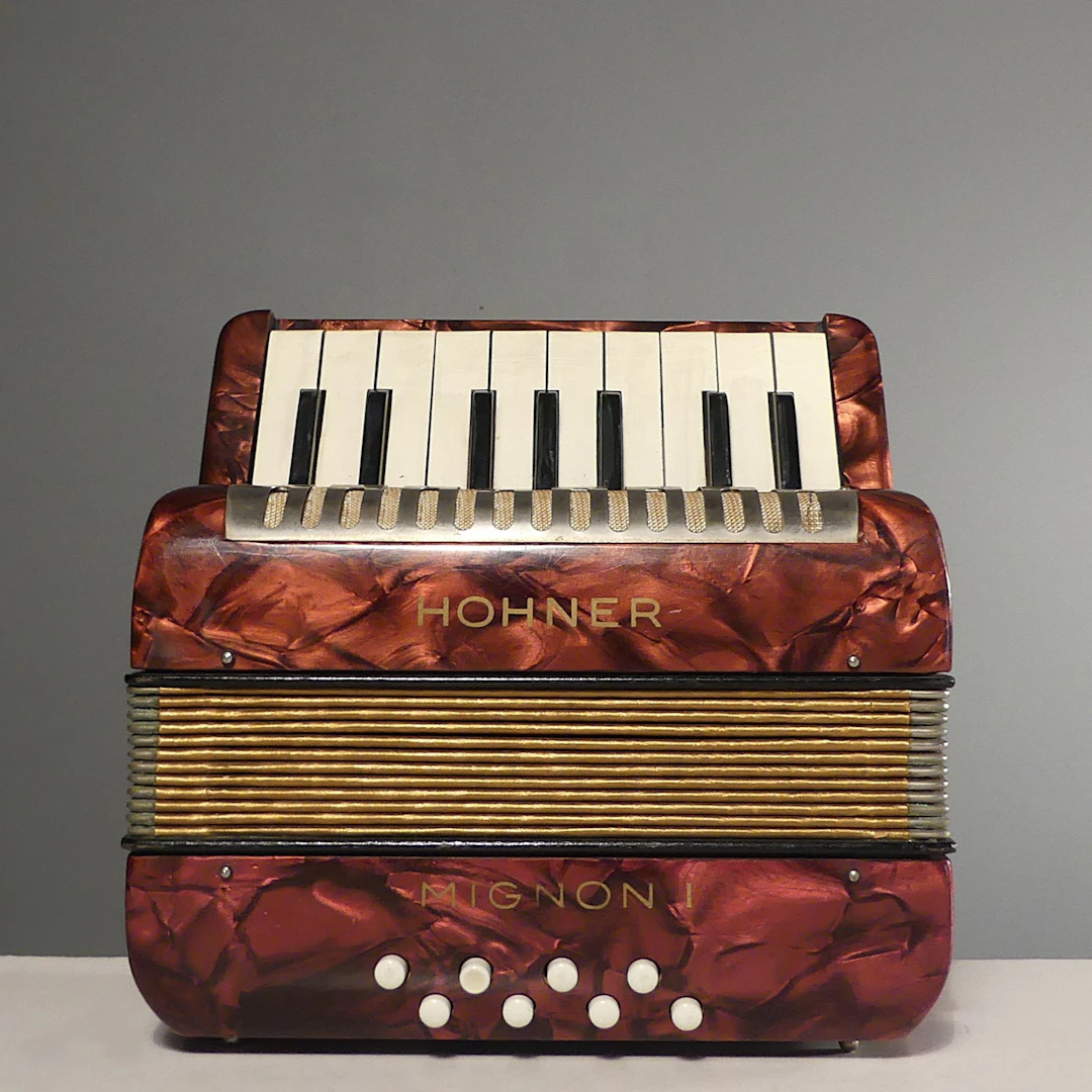 DRAGSPEL miniatyrmodell, Hohner Mignon I.