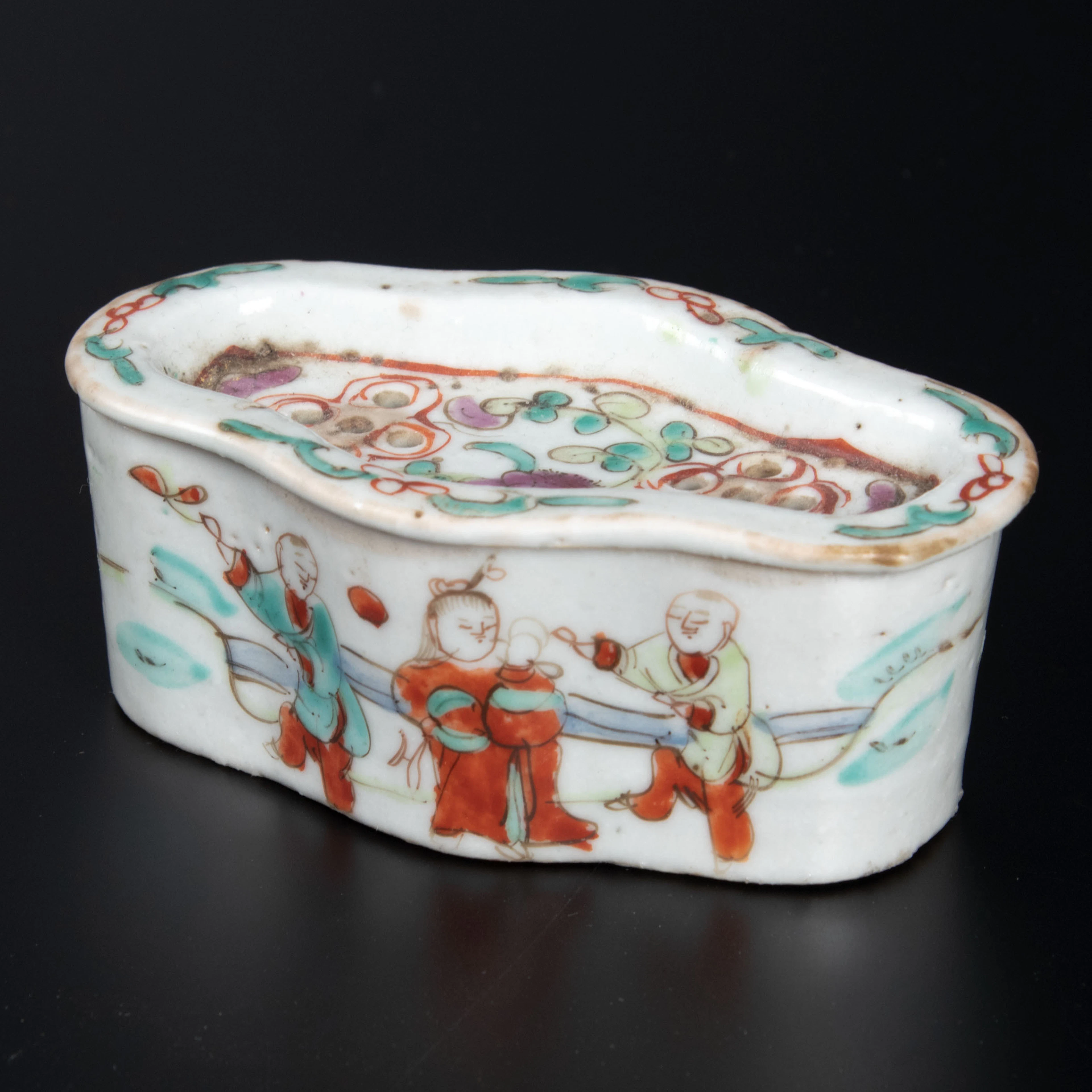 ASK med lock, för syrsor, Kina, 1800/1900-tal.