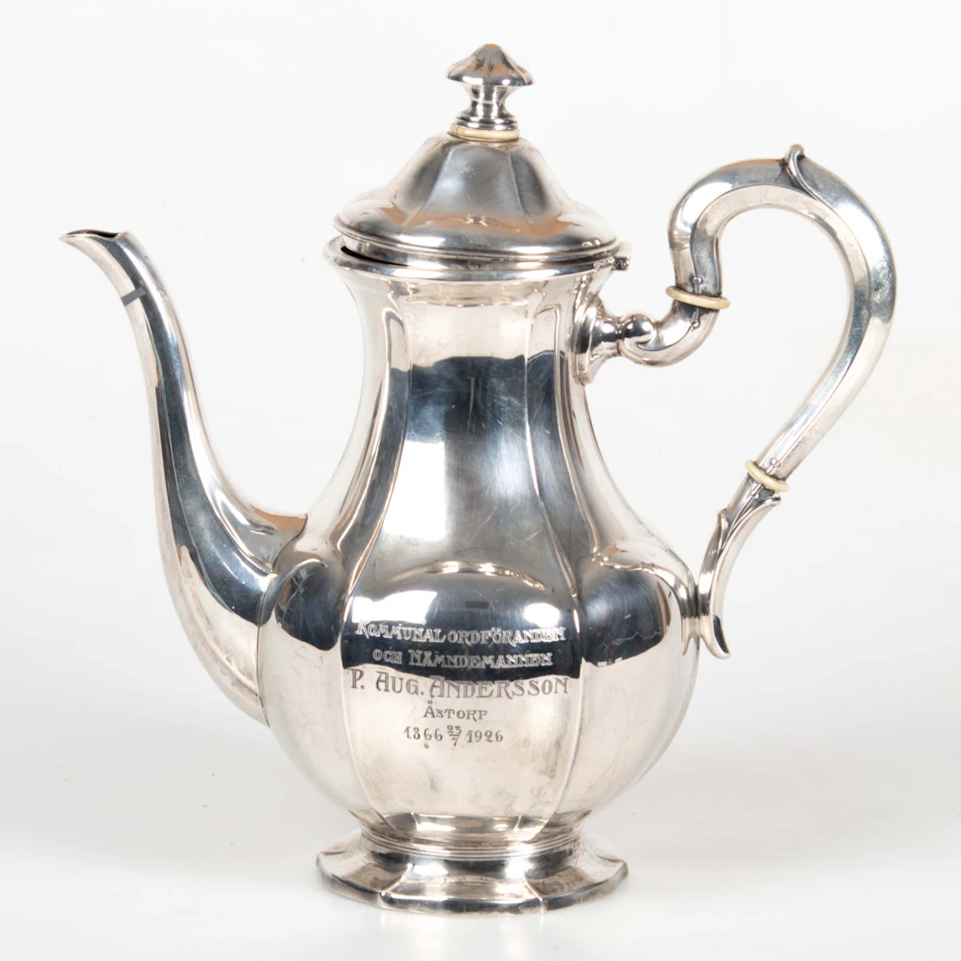 AW ANDERSSON. Kanna Silver, 1923, 614 g.