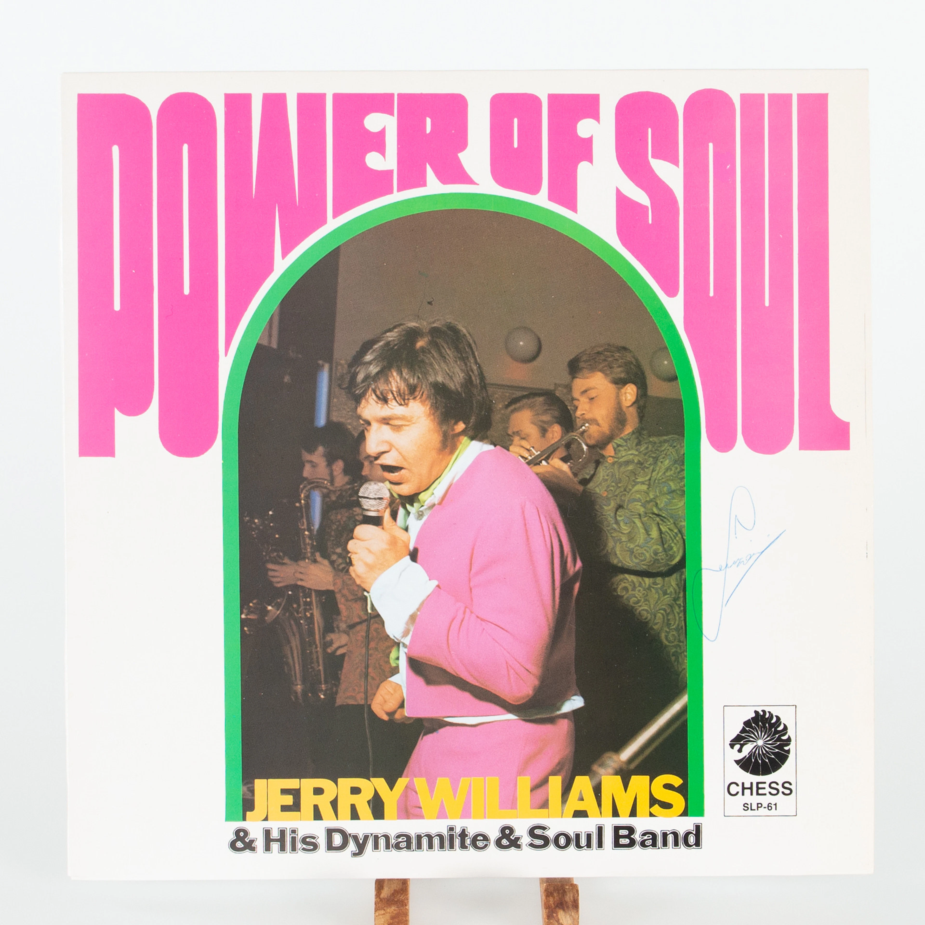 JERRY WILLIAMS & HIS DYNAMITE & SOUL BAND. Vinylskiva, "Power of Soul"