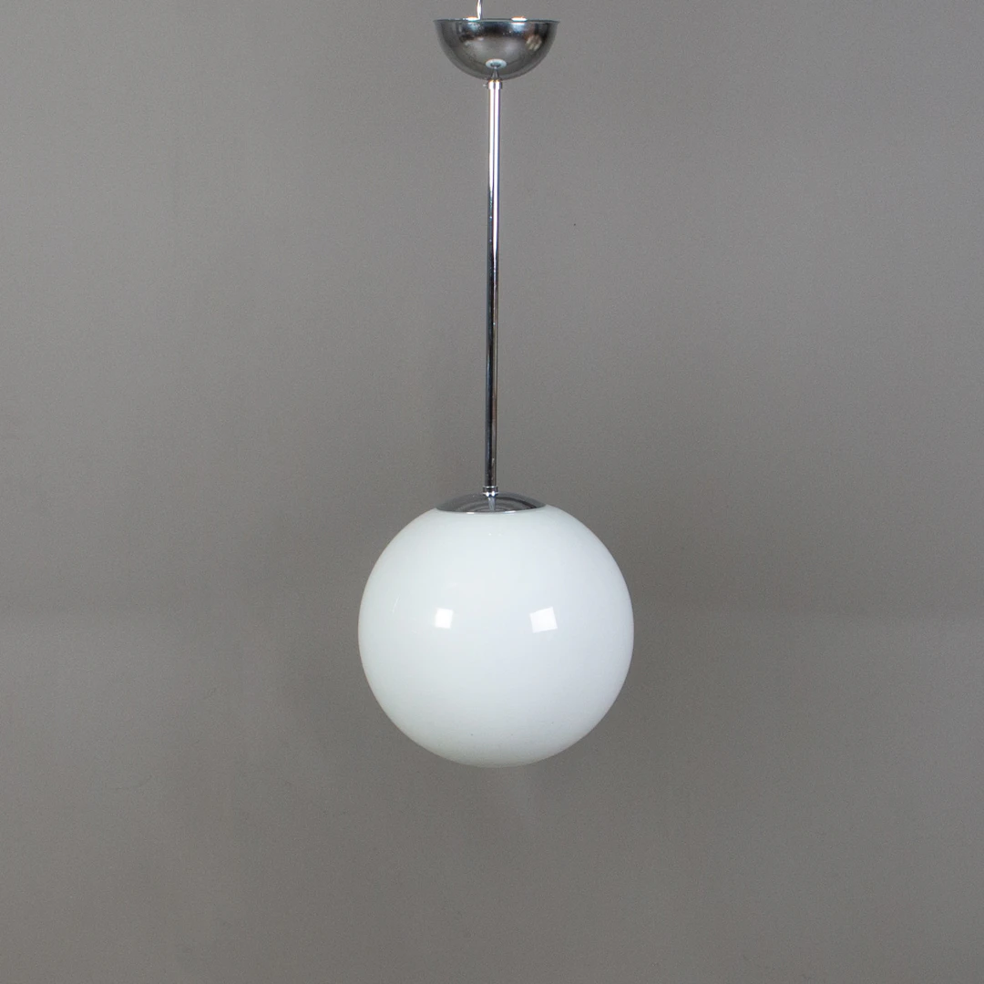 TAKLAMPA. Zero Modell 5081, glas och metall, 1900-/2000-tal.