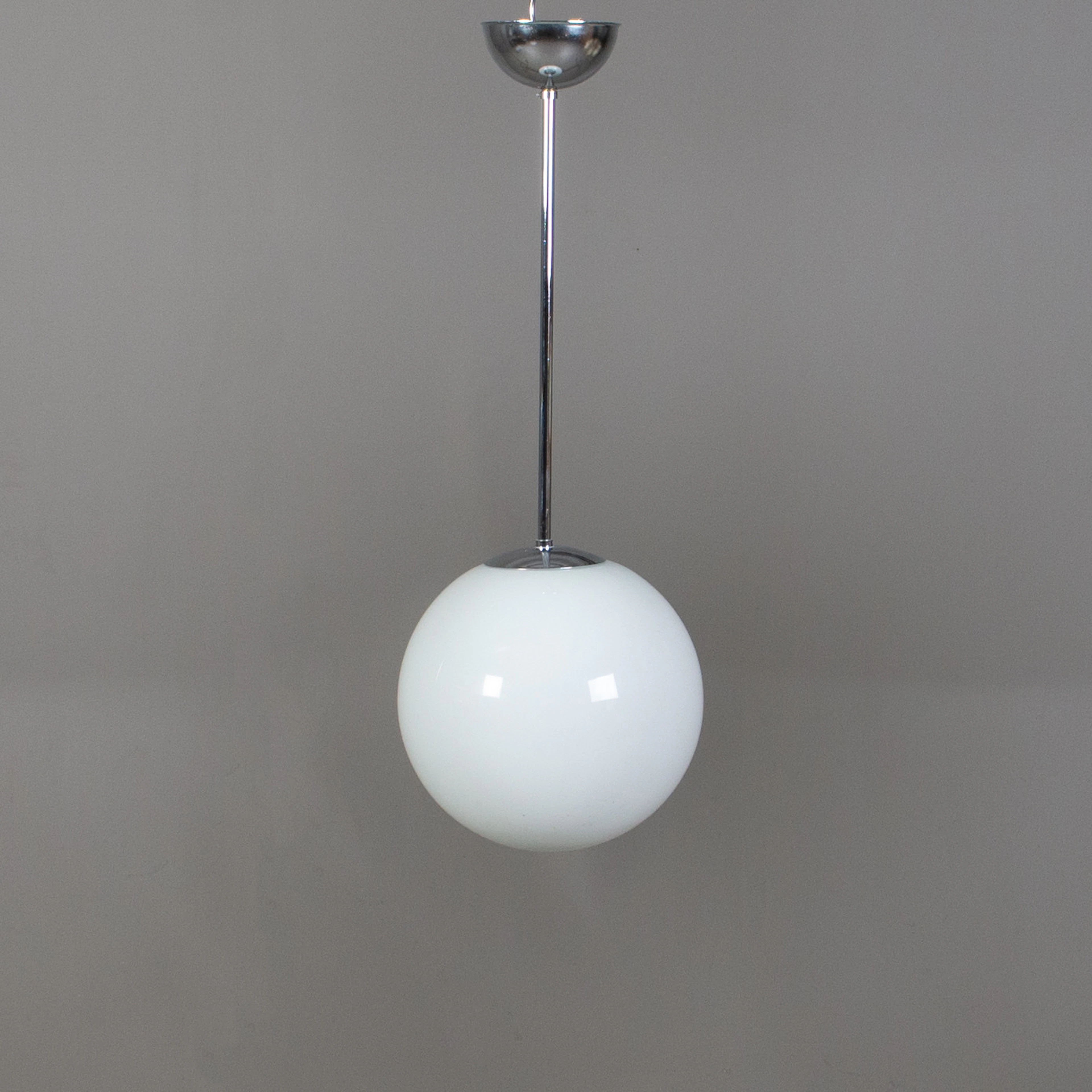 TAKLAMPA. Zero Modell 5081, glas och metall, 1900-/2000-tal.