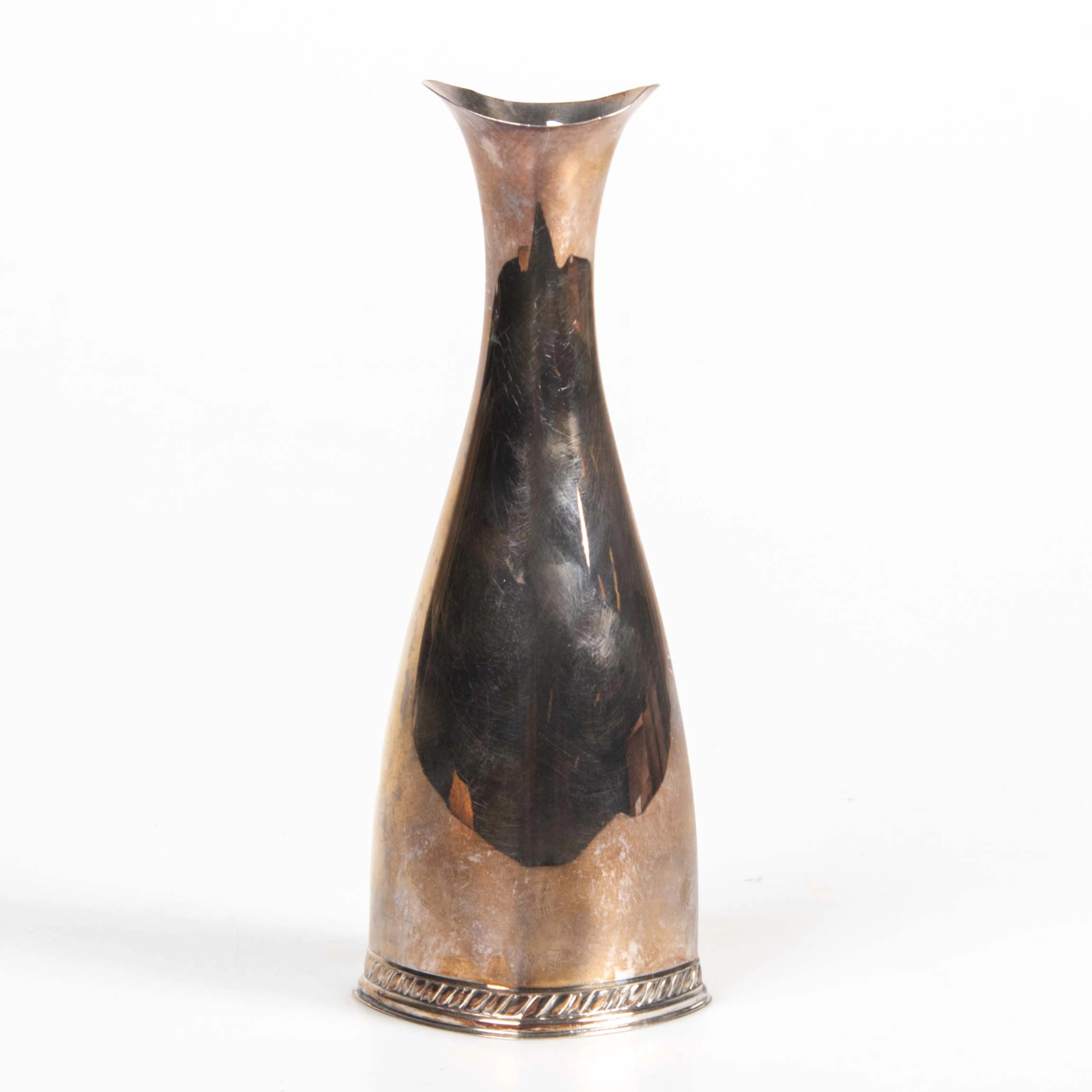 AINAR AXELSSON. Vas, silver, Stockholm 1963.