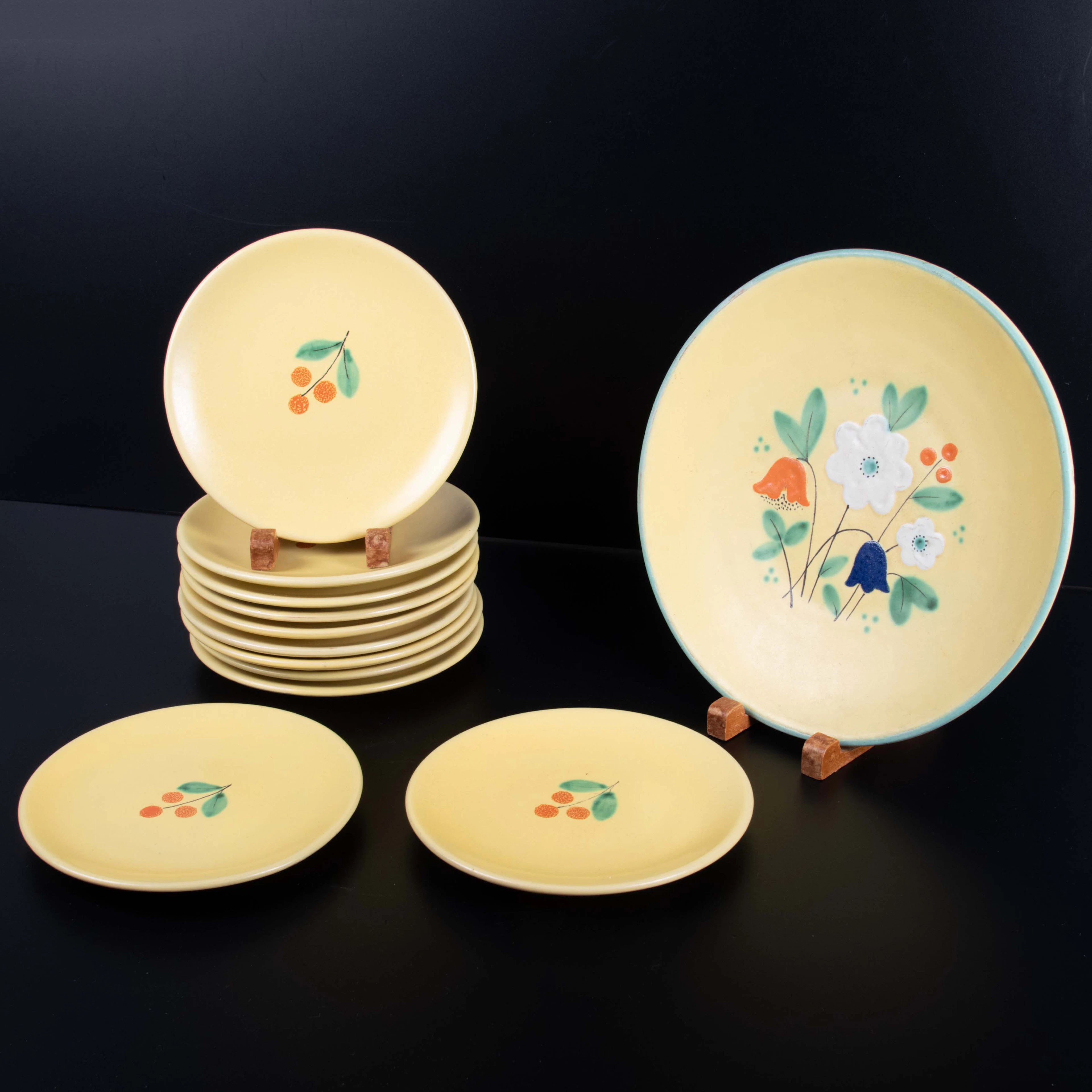 FRUKTSERVIS, EKEBY, NR 1, 1930-TAL 12 DELAR.