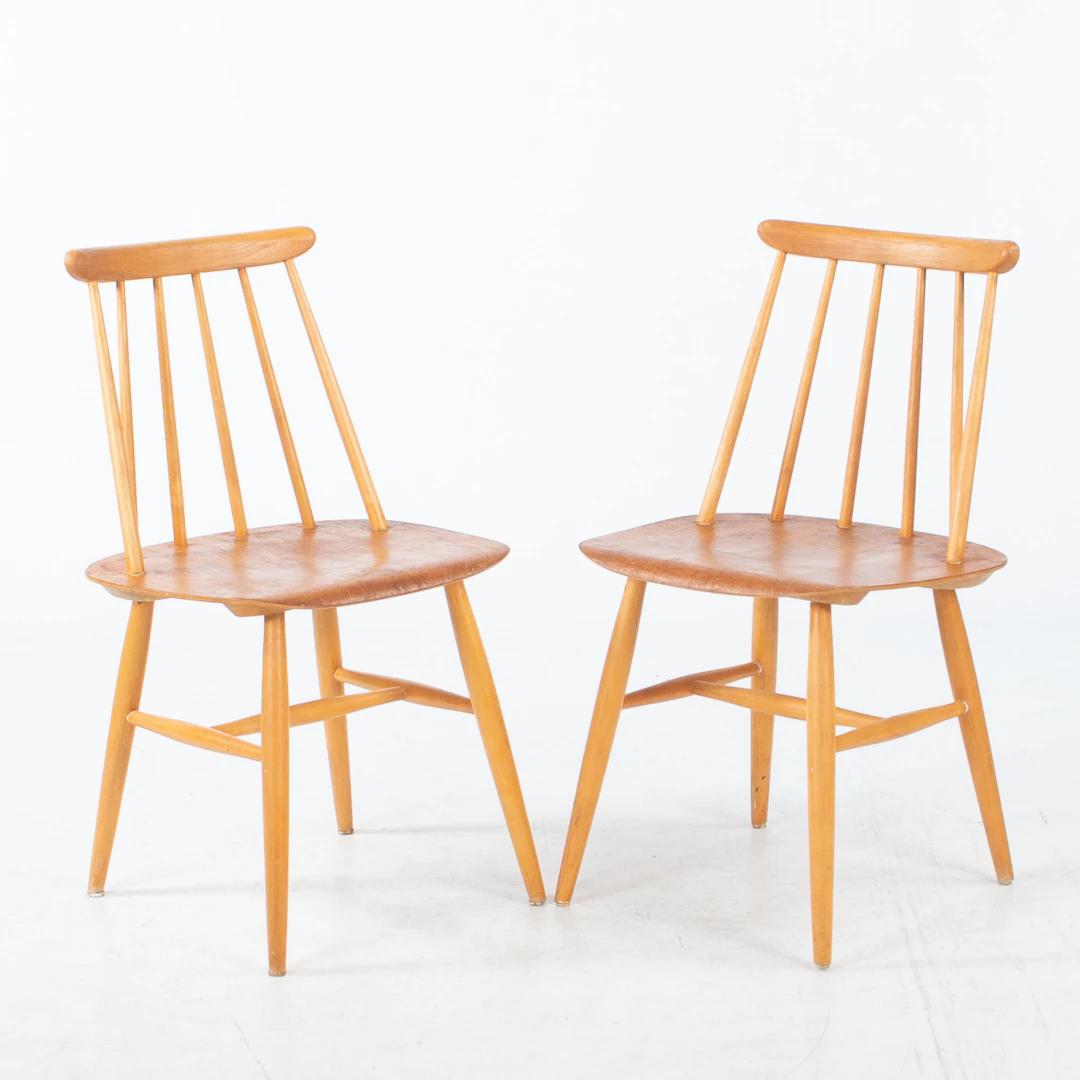 ILMARI TAPIOVAARA. Stolar, 2 st, "Fanett", Edsbyverken, 1950-60-tal.