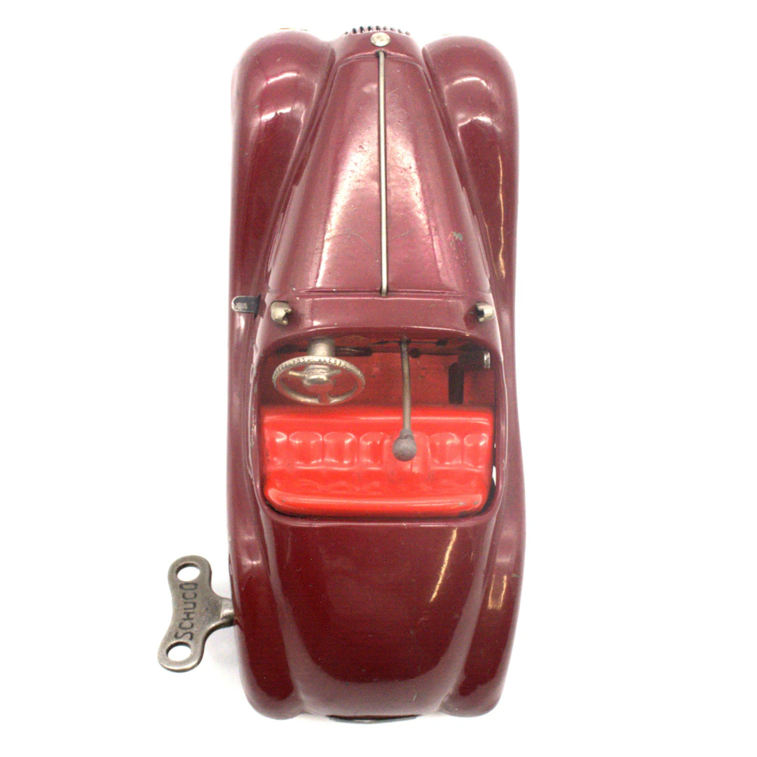 SCHUCO. EXAMICO 4001, MODELLAUTO MADE IN U.S. ZONE GERMANY, MIT ORIGINAL