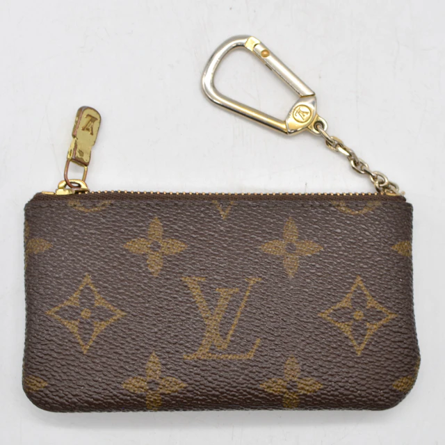 VINTAGE SCHLÜSSELETUI "POCHE CLÉS", MONOGRAM CANVAS, ZWISCHEN 1980 UND 1990.