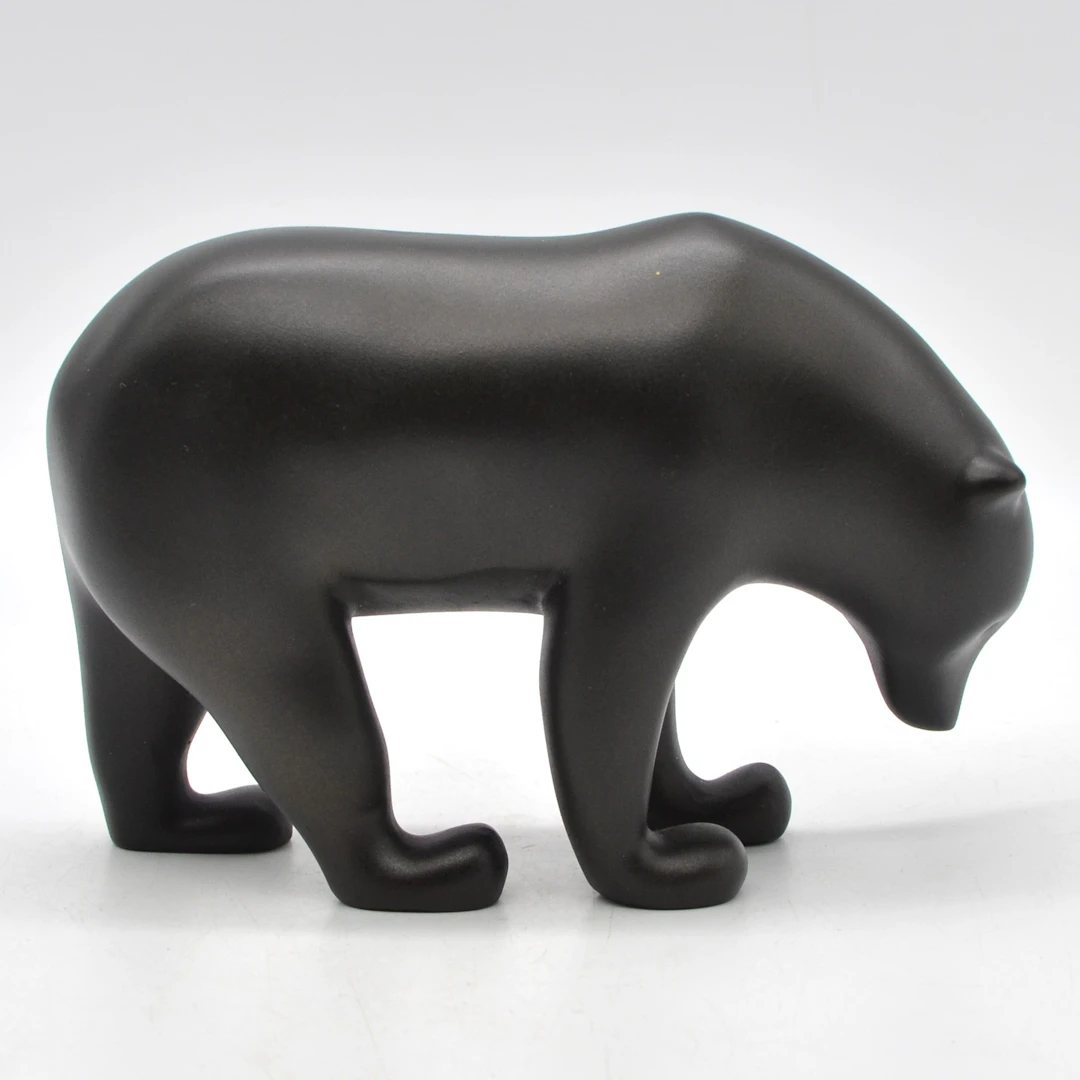 FRANÇOIS POMPON (1855-1933). NACH. "PAT", BRAUNBÄR, SKULPTUR, FÜR