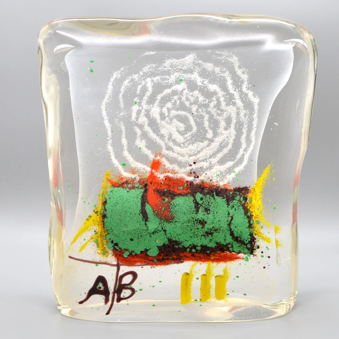 JAMES COIGNARD (1925-2008). SKULPTUR, MEHRFACHES STUDIOGLAS, LIMITIERTES