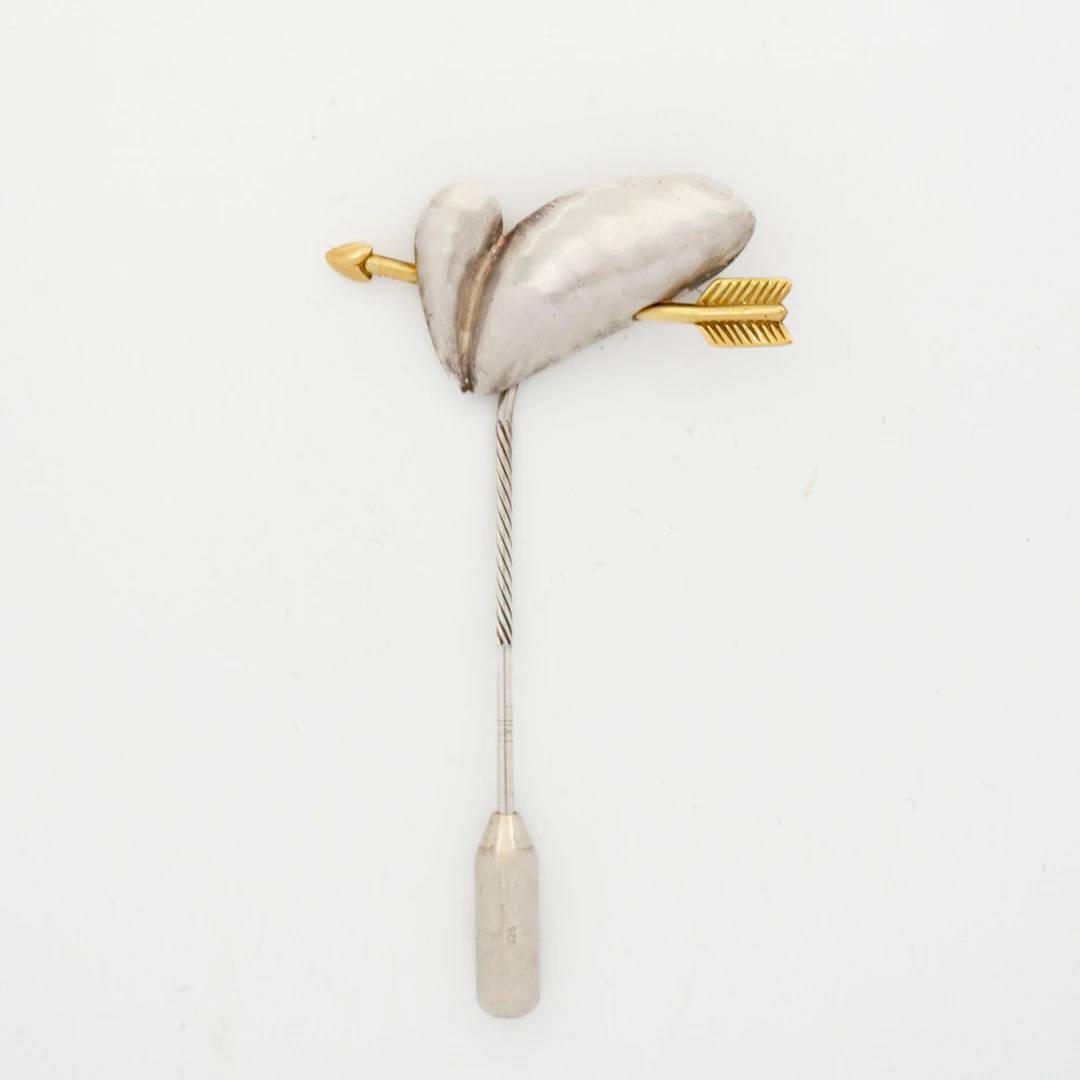 ISABELL KRISTENSEN. ANSTECKNADEL "AMOUR" ARTIST-ANSTECKNADEL, 925ER