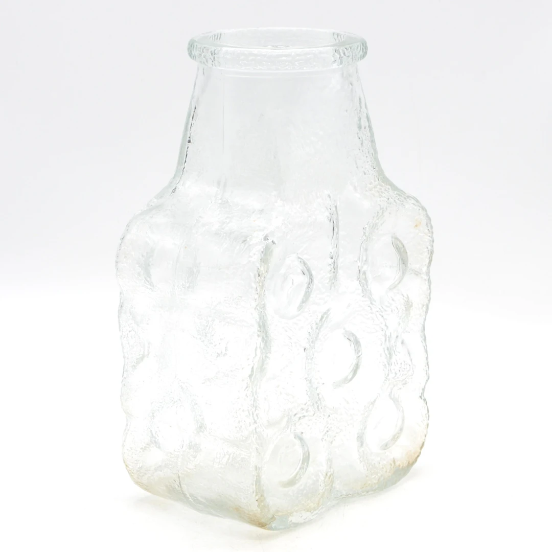 LARS HELLSTEN. DESIGNERVASE, GLAS, TRANSPARENT, FÜR WALTHER GLAS