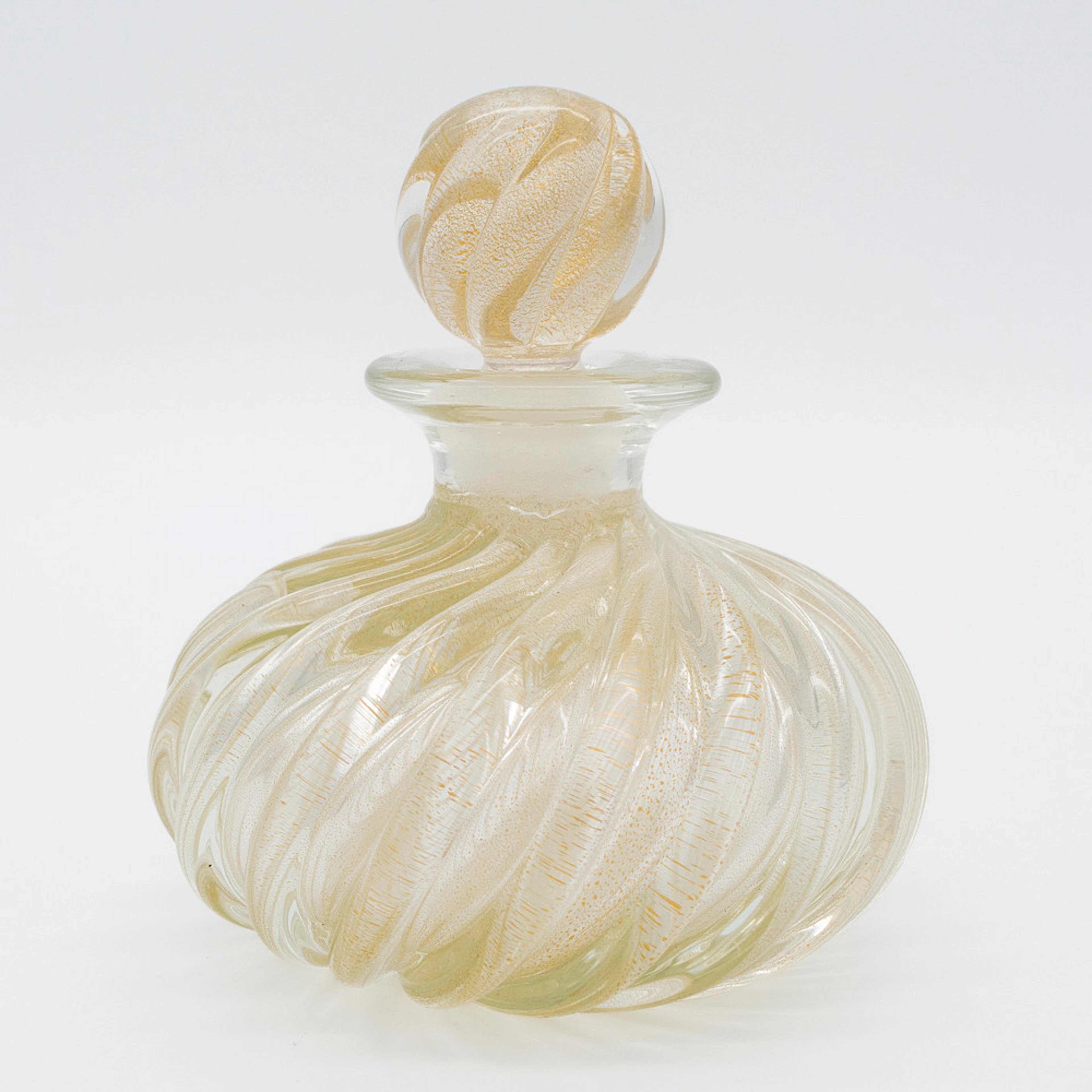 ARCHIMEDE SEGUSO. PARFUM FLACON, MURANOGLAS, FIRMA BAROVIER & TOSO