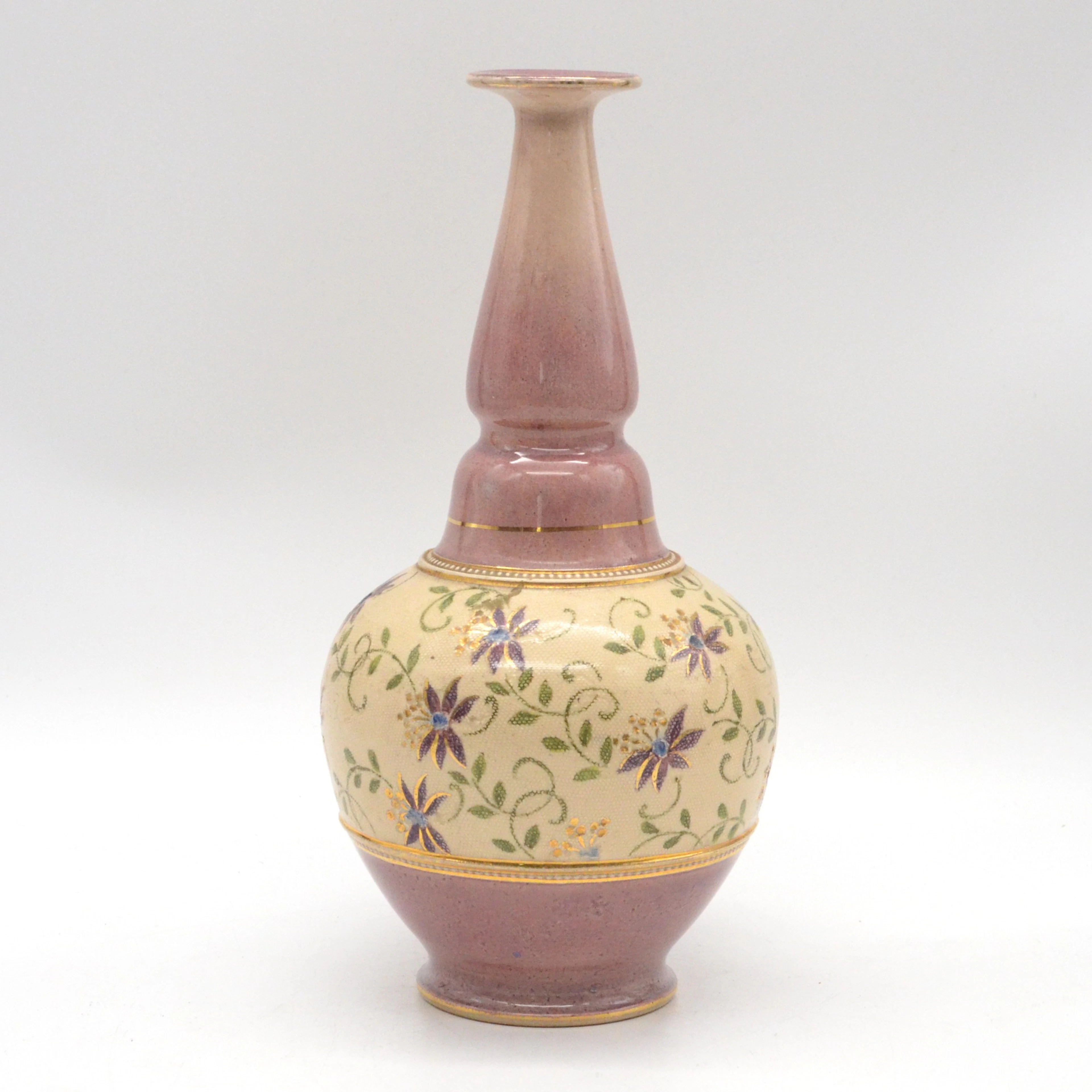 JOHN SLATER (1844-1914). ROYAL DOULTON LAMBETH, DESIGNERVASE, STEINGUT