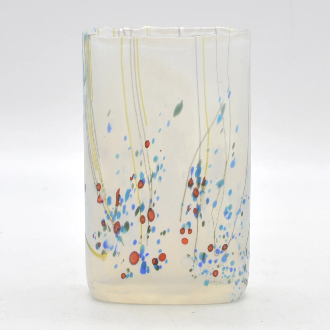 ISLE OF WIGHT, VASE, MEHRFACHES STUDIOGLAS, AUS DER SERIE "POPPY"