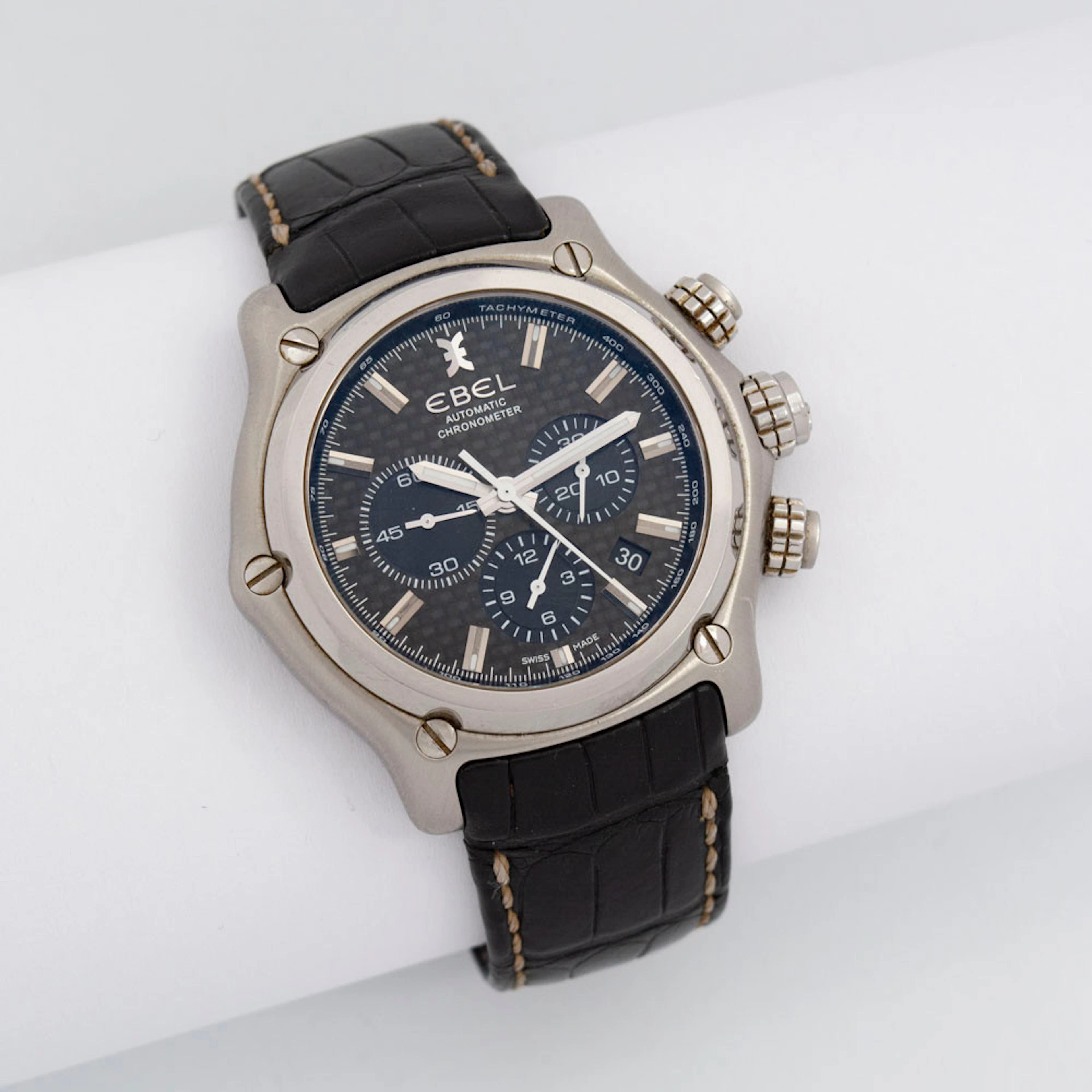 EBEL, MODELL 1911 BTR, AUTOMATIC-CHRONOMETER, MIT BODENSICHT, SWISS