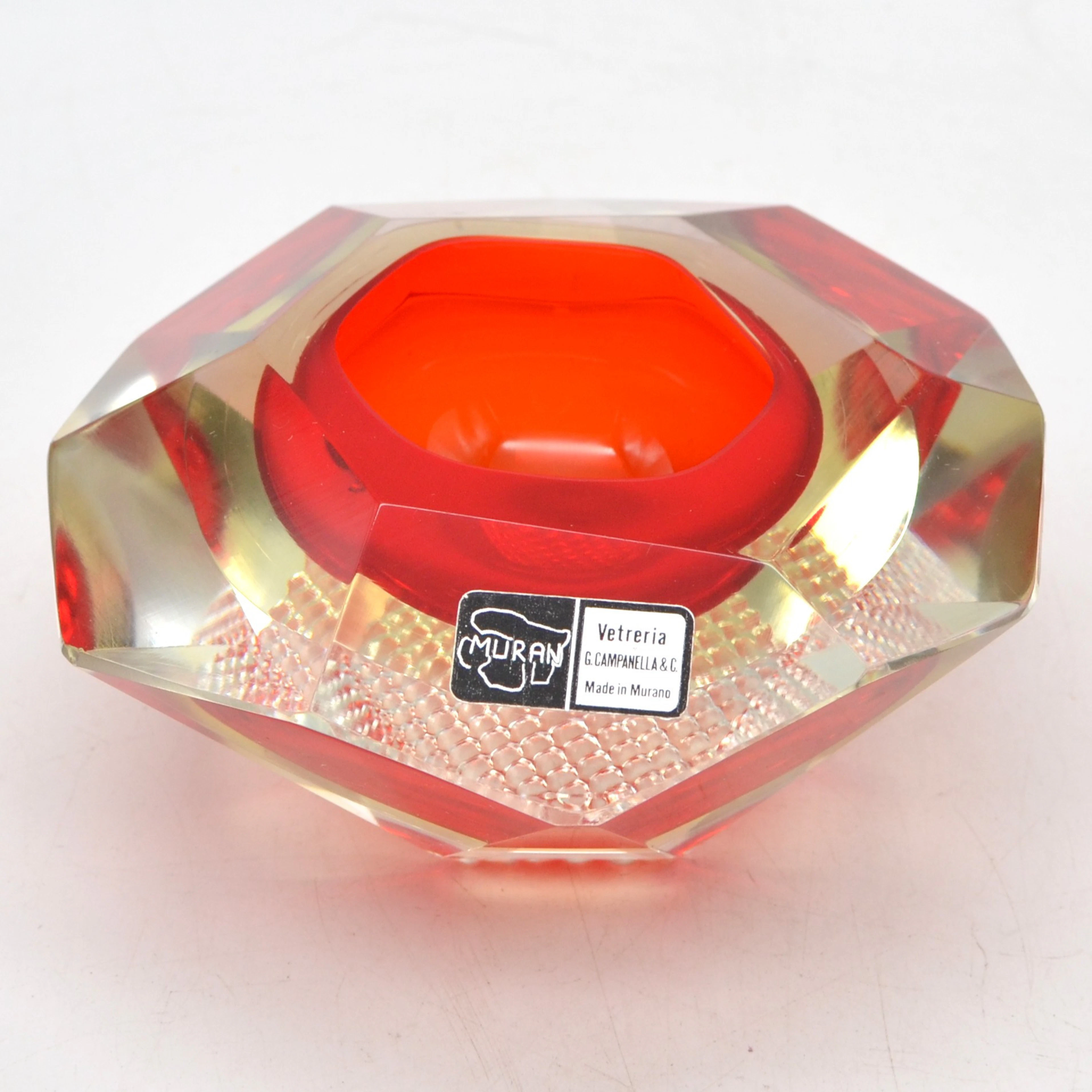 ALESSANDRO MANDRUZZATO. C. CAMPANELLA & C., MURANO DESIGNERSCHALE