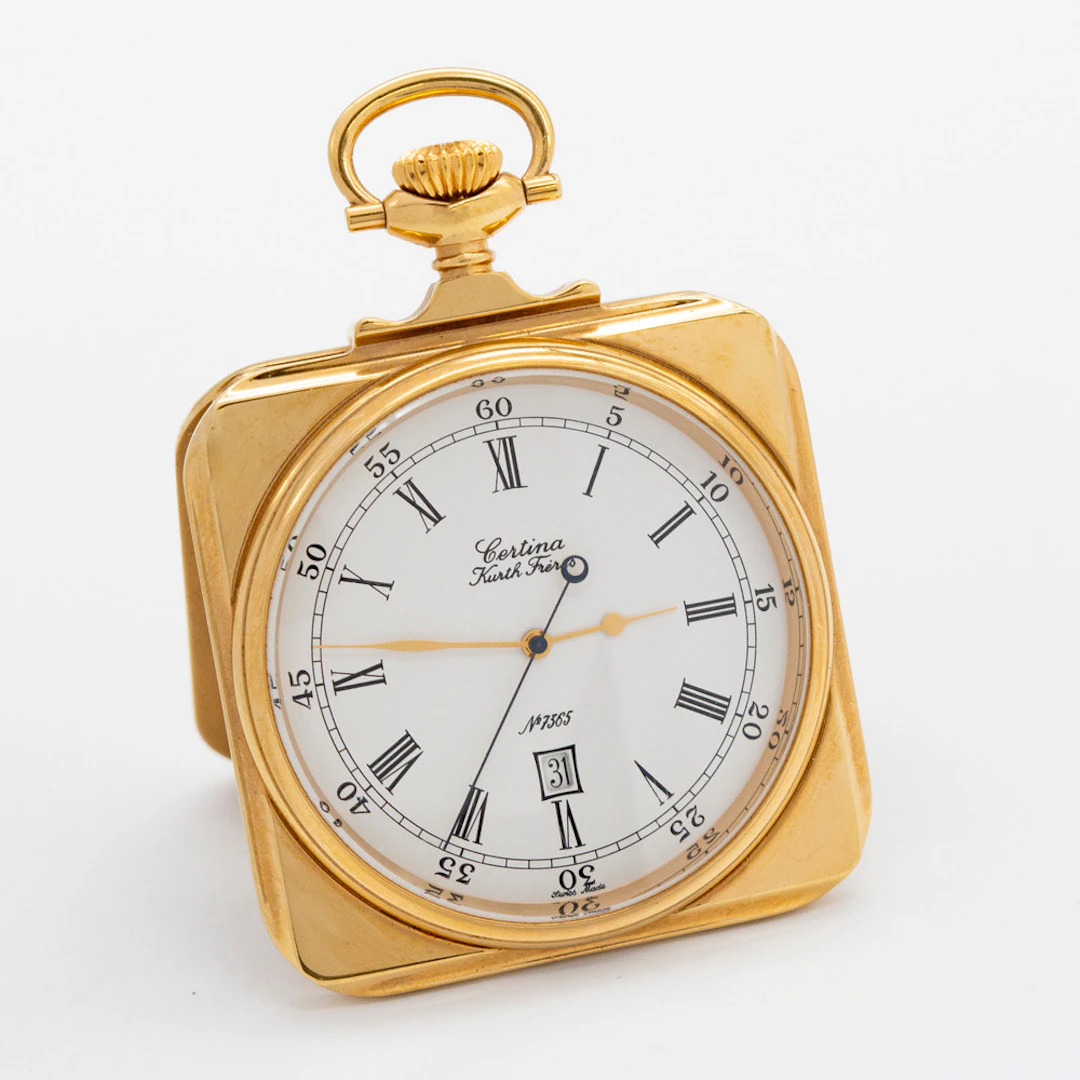 CERTINA (KURTH FRÈRES) TASCHEN- UND REISEUHR, AUS DEM JAHR 1991, EXKLUSIVES