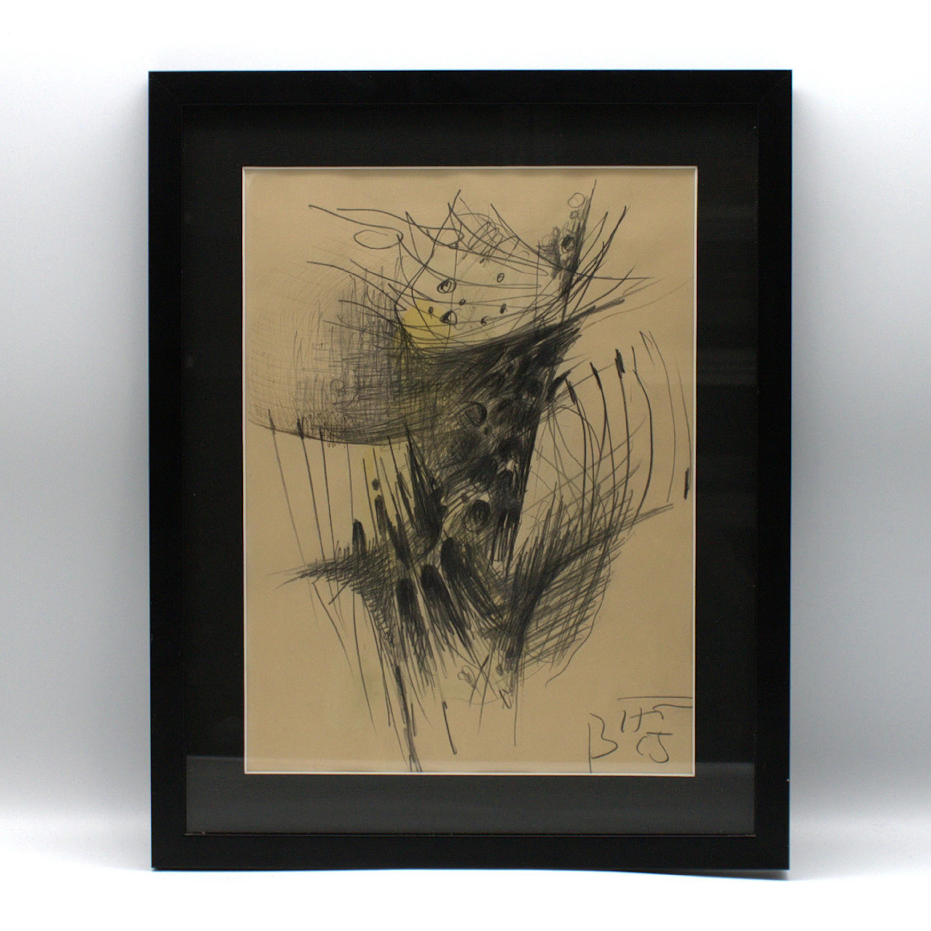 BERNHARDT HEILIEGER. ABSTRAKTE KOMPOSITION; SIGNIERT UND DATIERT 1965.