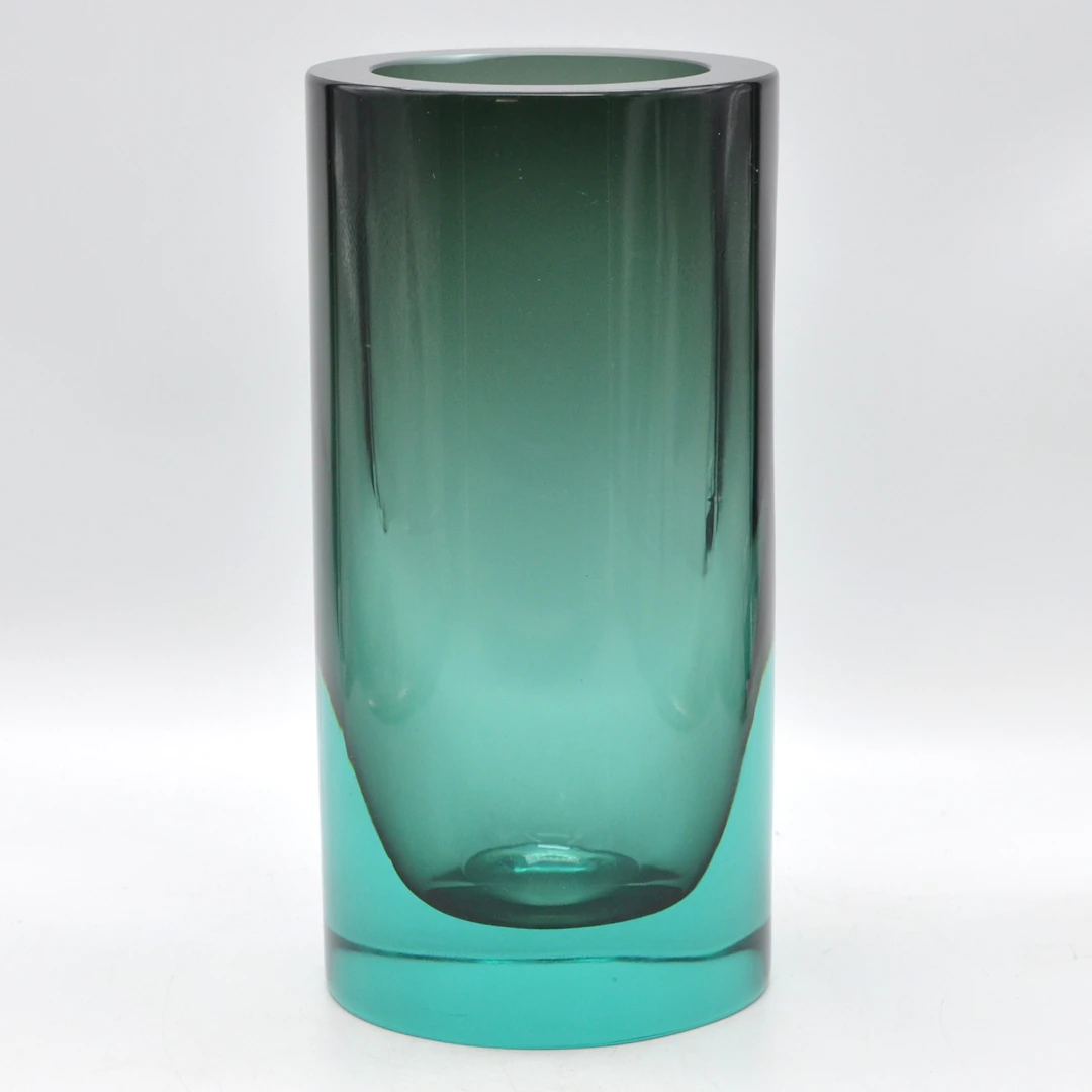 GINO CENEDESE. MURANO DESIGNERVASE, STUDIOGLAS, SOMMERSO, ZYLINDRISCH