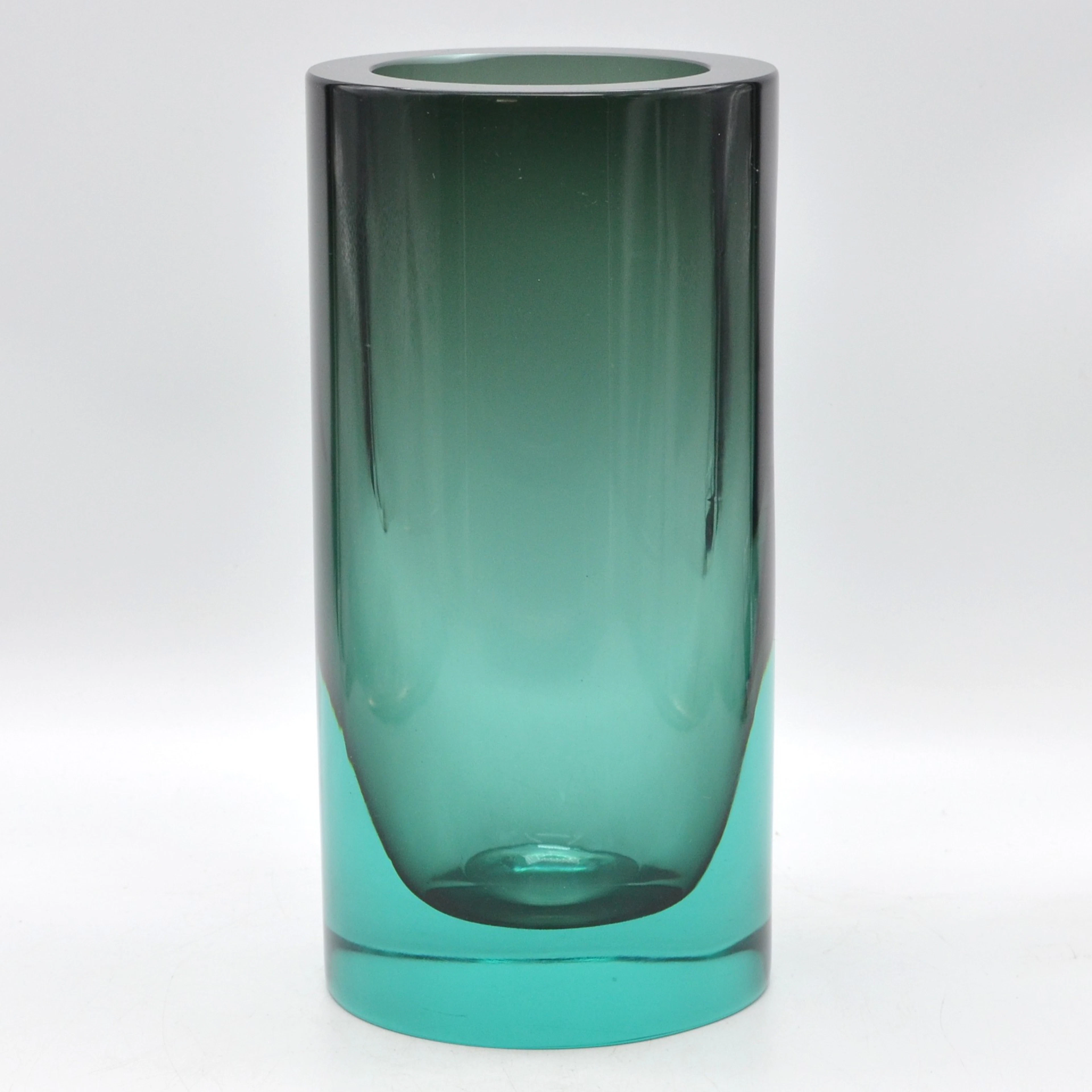 GINO CENEDESE. MURANO DESIGNERVASE, STUDIOGLAS, SOMMERSO, ZYLINDRISCH