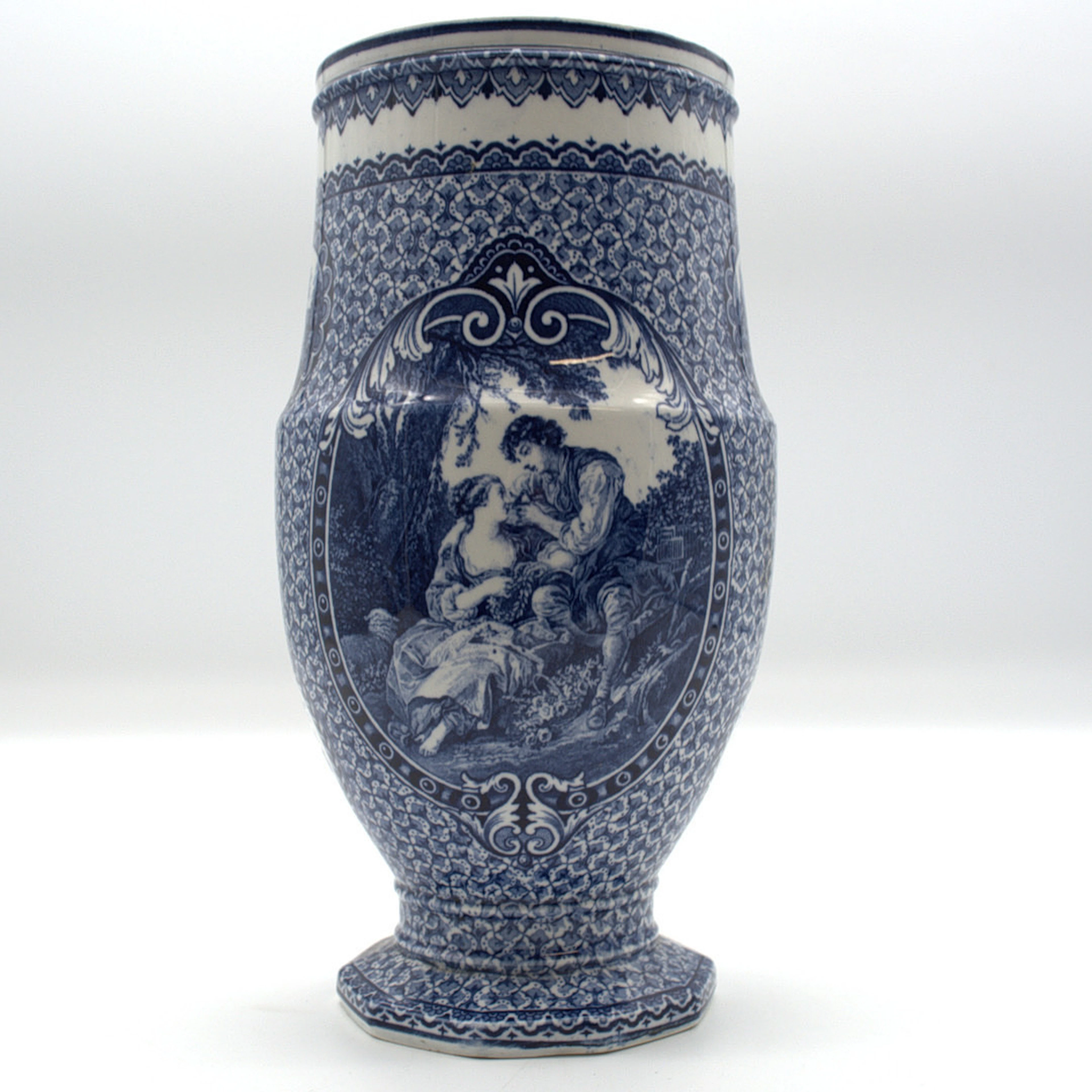 FRANZ ANTON MEHLEM BONN PORZELLANVASE.