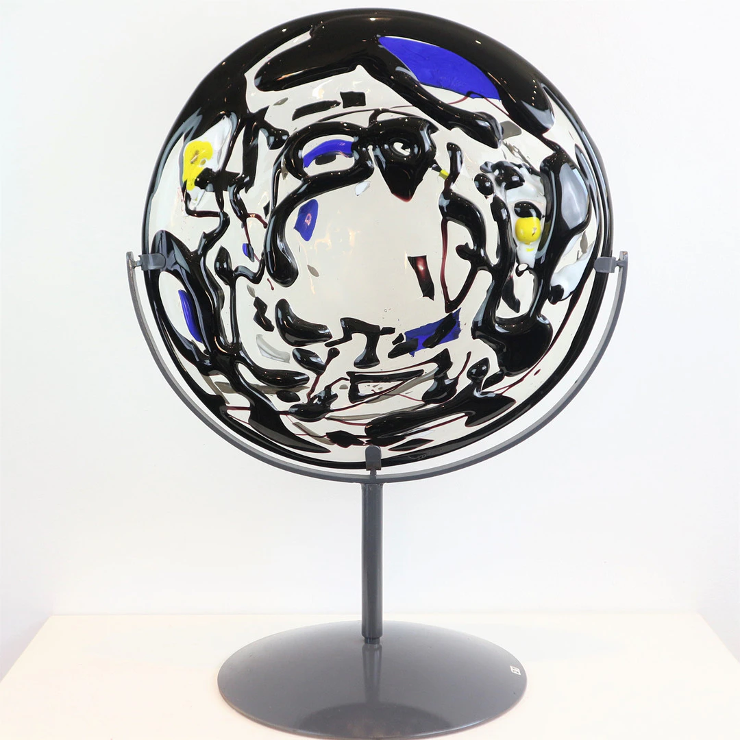 PAOLO VALLE (1948). OHNE TITEL, MURANO GLASSKULPTUR, STUDIOGLAS, BERENGO