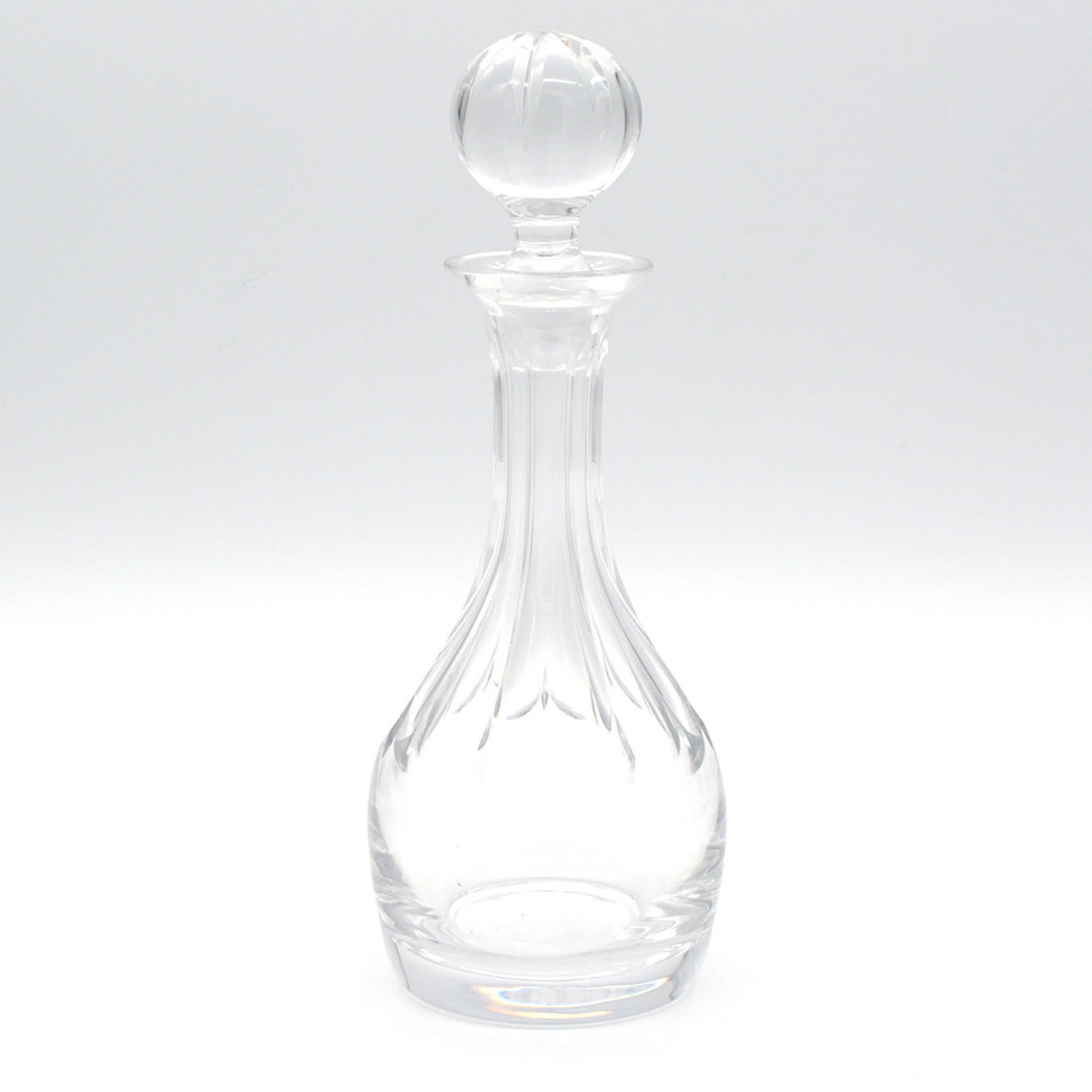 BLOCK CRYSTAL. VINTAGE BLOCK CRYSTAL KARAFFE, BLEIKRISTALL.