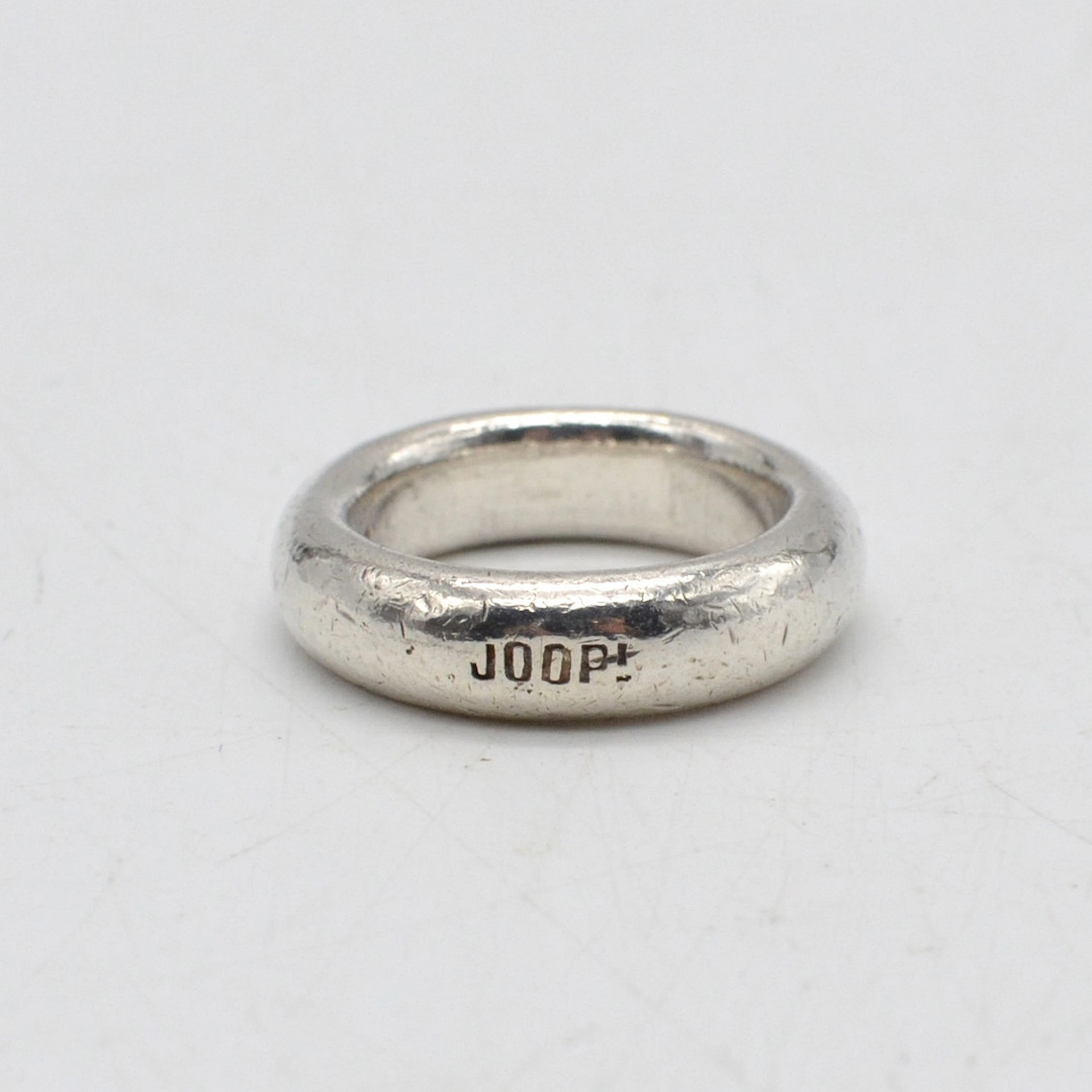 JOOP!, DESIGNERRING AUS STERLINGSILBER, VINTAGE, GRÖSSE NR. 15/ 55 MM.