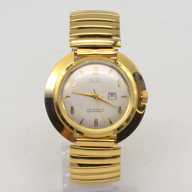 EMP AUTOMATIC, 25 JEWELS, HERRENARMBANDUHR AUS DEN 1960ER JAHREN
