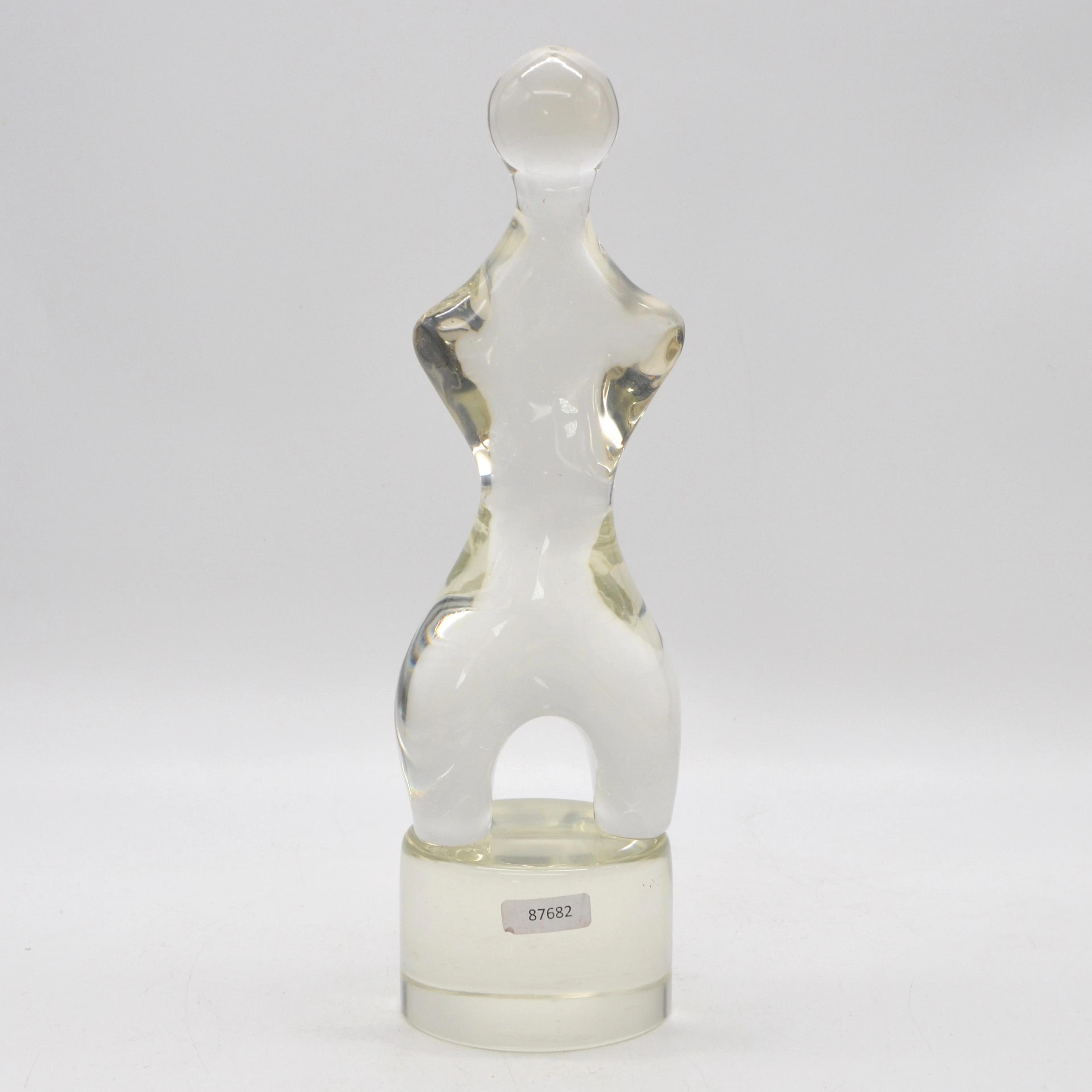 ERMANNO NASON (1928-2013). ELEGANTER TORSO, MURANO DESIGNERSKULPTUR