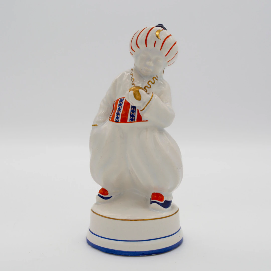 OSKAR BURKHARDT. ORIENTALISCHE FIGUR „TÜRKE“, ERNST TEICHERT GMBH
