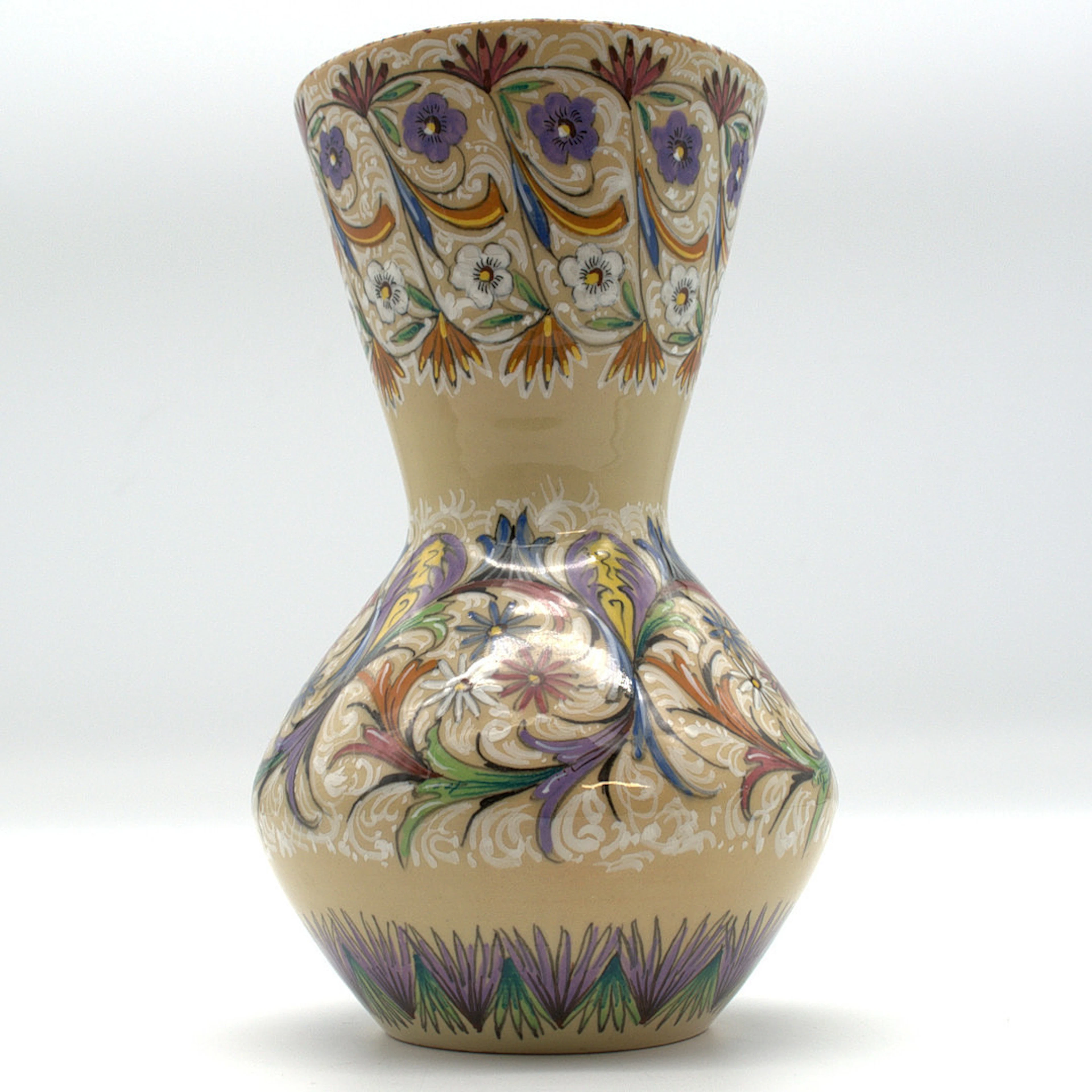 VASE, PESARO, AMA-FABRIK (ASSOCIATED MAJOLICA ARTISANS), ITALIEN 20.