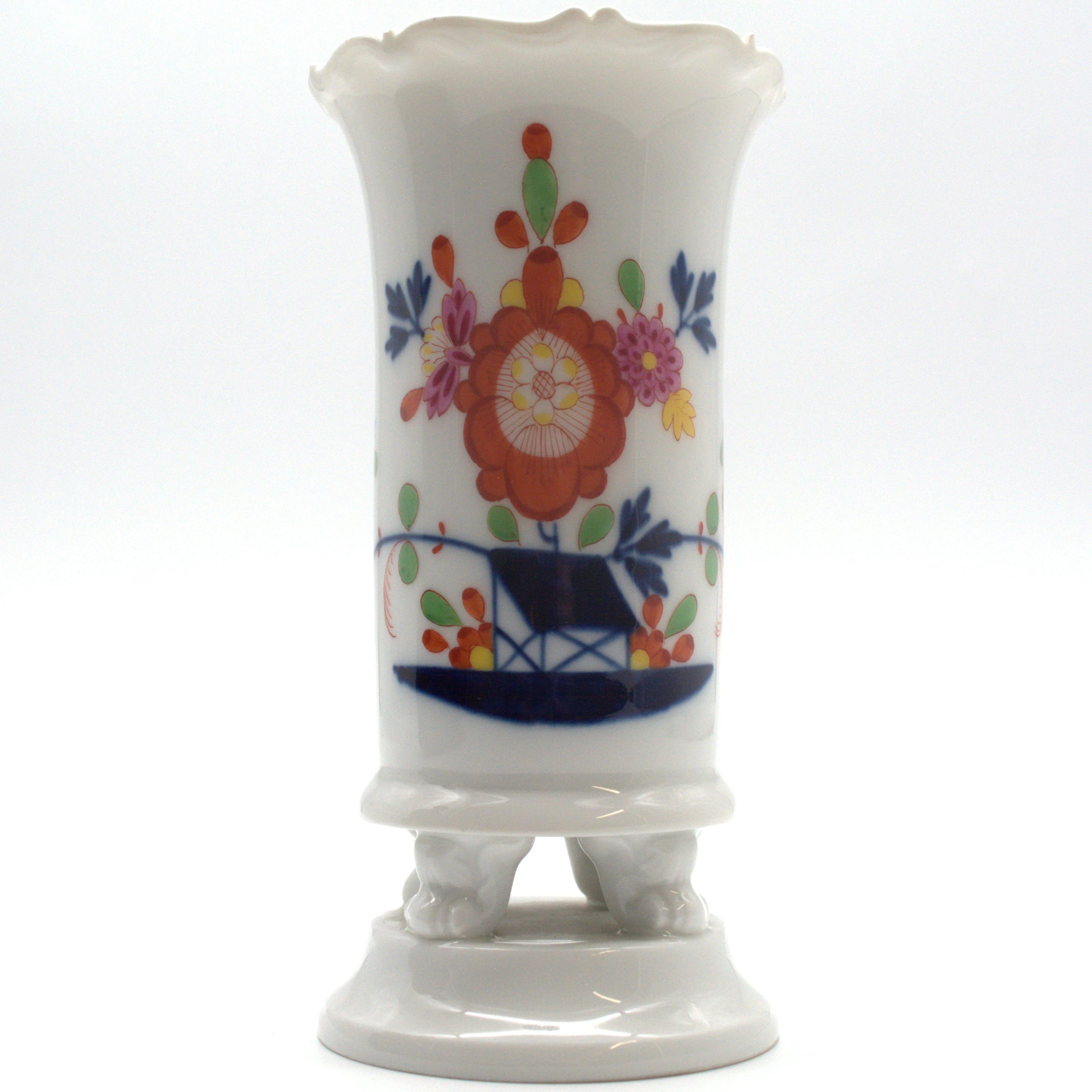 MEISSEN. VASE, TISCHCHENMUSTER, 1924-1934, 1. WAHL.
