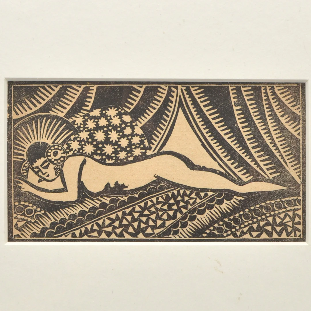 JEAN ALEXIS MORIN (1877 - 1940). "JEAN-MORIN", ORIGINAL HOLZSCHNITT