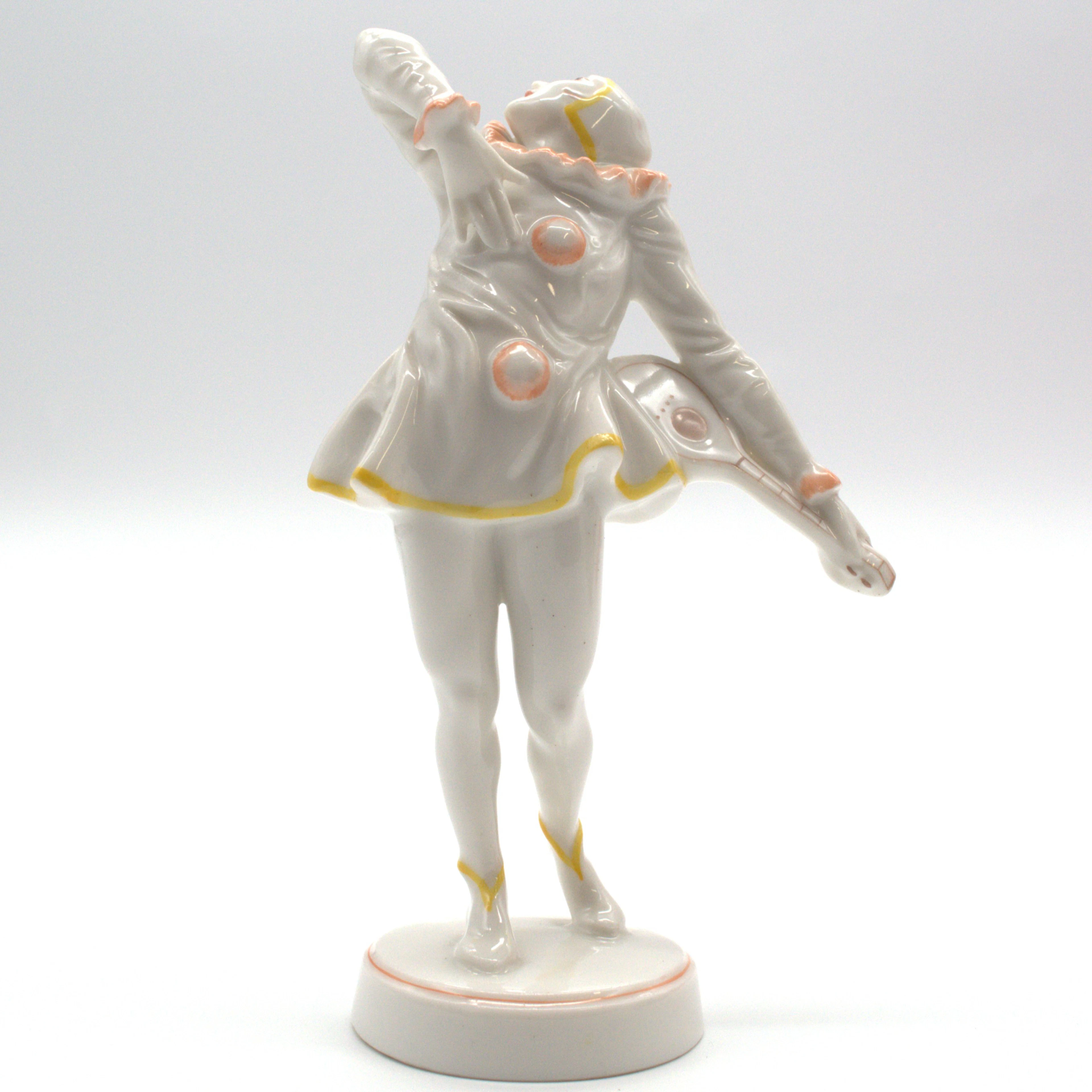 KARL TUTTER. FÜR HUTSCHRENREUTHER KUNSTABTEILUNG, "SERENADE" FARBIG