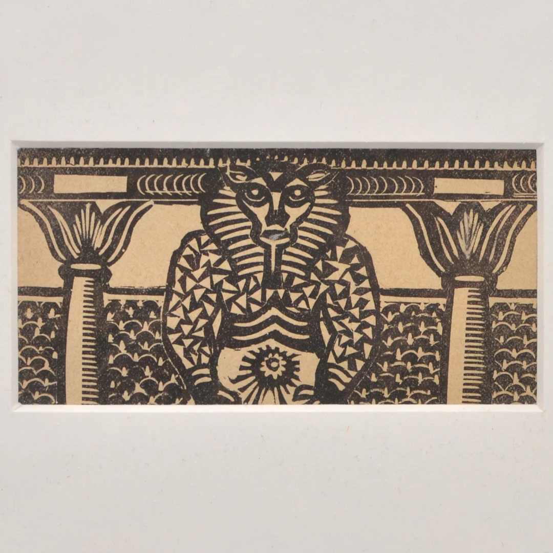 JEAN ALEXIS MORIN (1877 - 1940). "JEAN-MORIN", ORIGINAL HOLZSCHNITT