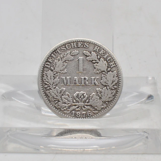 DEUTSCHES REICH, 1 MARK MÜNZE, GROSSER ADLER, AUS 1876 - A, ANTIKE
