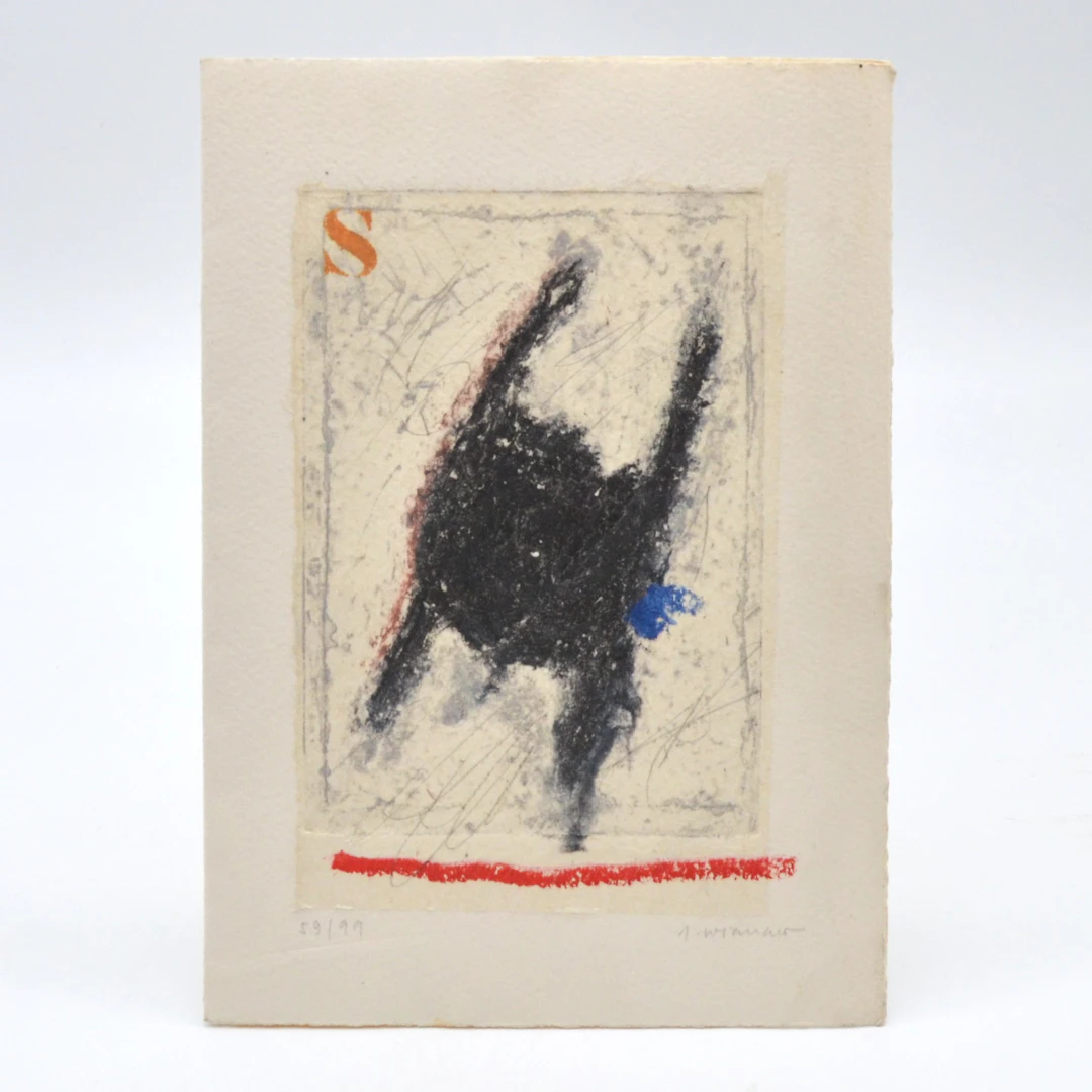 JAMES COIGNARD. OHNE TITEL, UM 1991, 59. VON 99, KALTNADELRADIERUNG