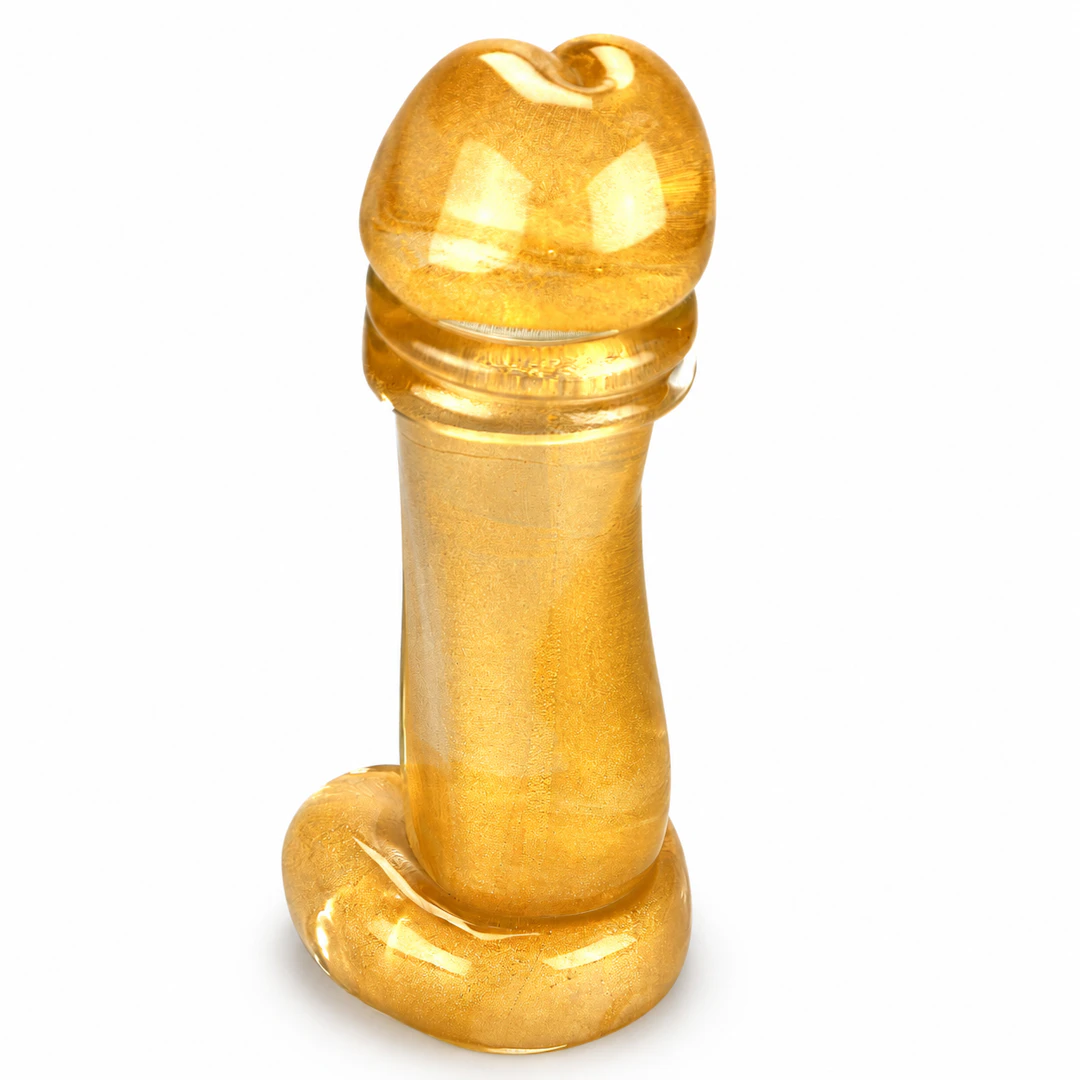 DANILO ZANELLA. MURANO "PHALLUS" GLASSKULPTUR STUDIO BERENGO 1989