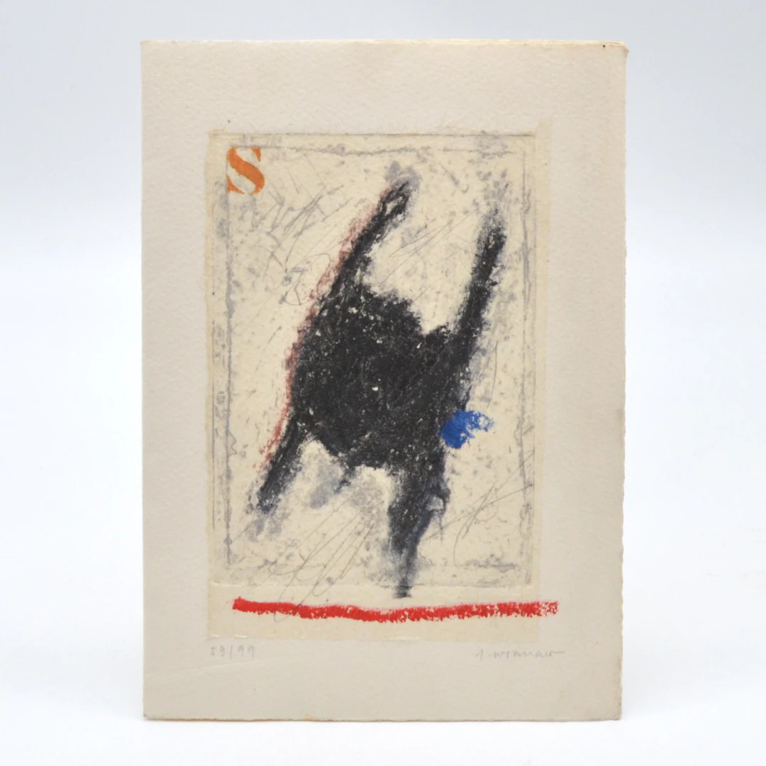 JAMES COIGNARD. OHNE TITEL, UM 1991, 59. VON 99, KALTNADELRADIERUNG