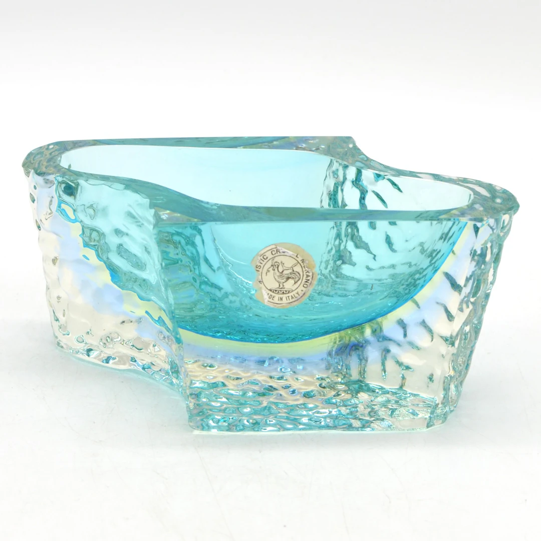 ALESSANDRO MANDRUZZATO. MURANO DESIGNERSCHALE, BUCELLA CRISTALLI