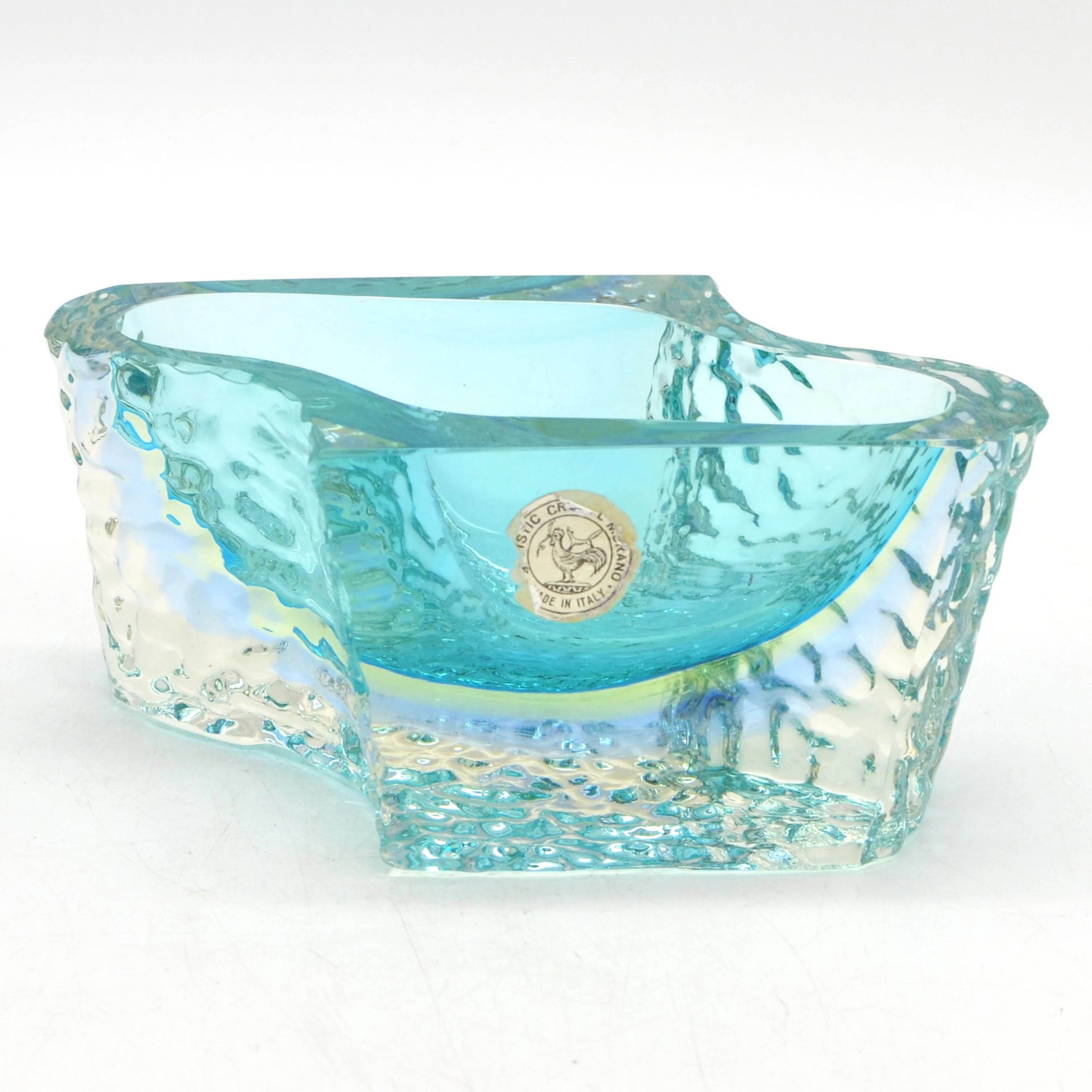 ALESSANDRO MANDRUZZATO. MURANO DESIGNERSCHALE, BUCELLA CRISTALLI