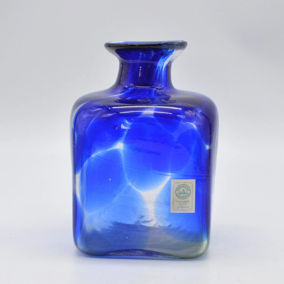 HORST GIESA. ALPIRSBACHER GLASBLÄSEREI, DESIGNERVASE, STUDIOGLAS